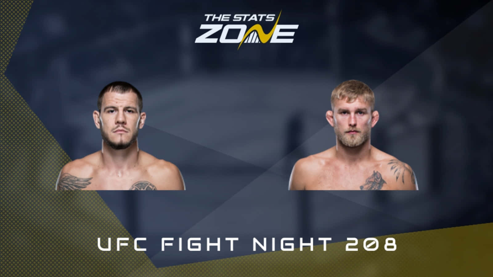 Caption: Nikita Krylov Vs Alexander Gustafsson In Ufc Match Background