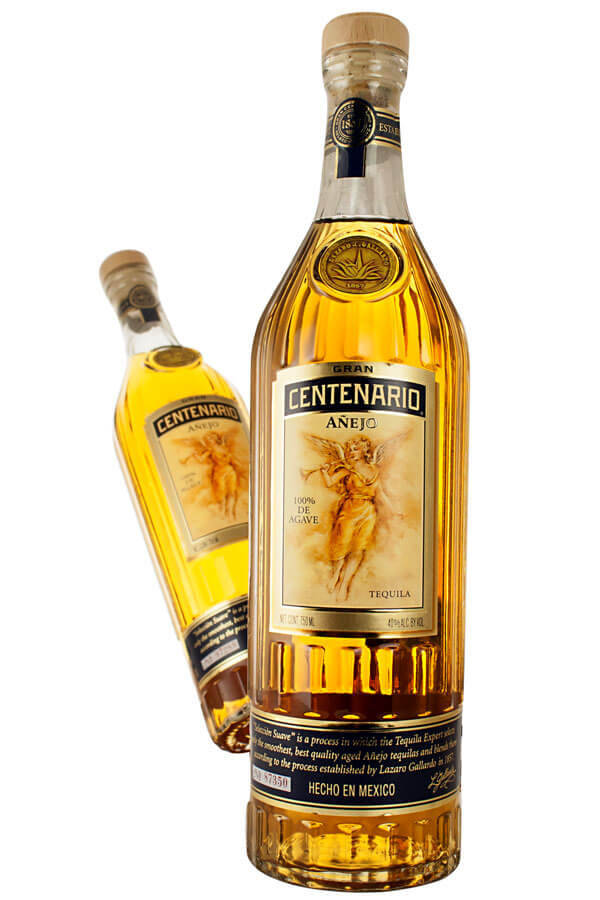 Caption: Pair Of Luxurious Gran Centenario Anejo Spirits Background