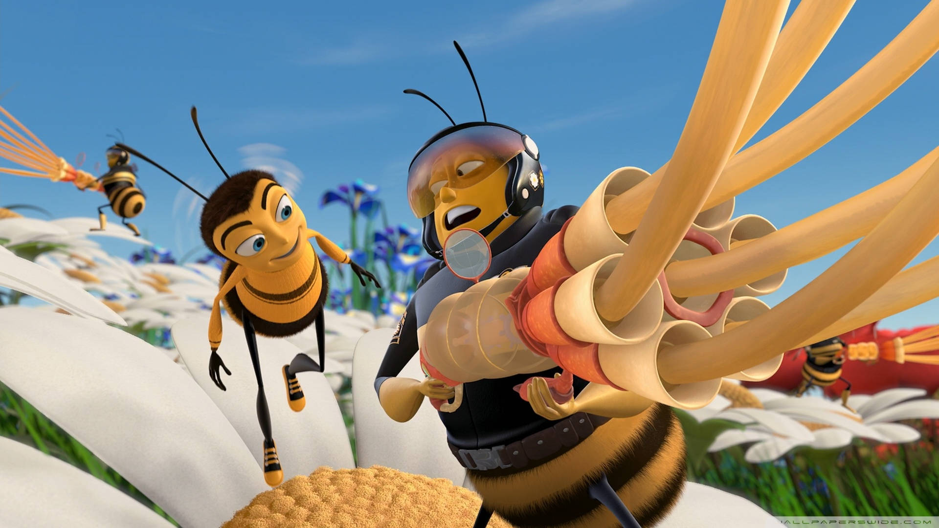 Caption: Pollen Jock Leader From Bee Movie