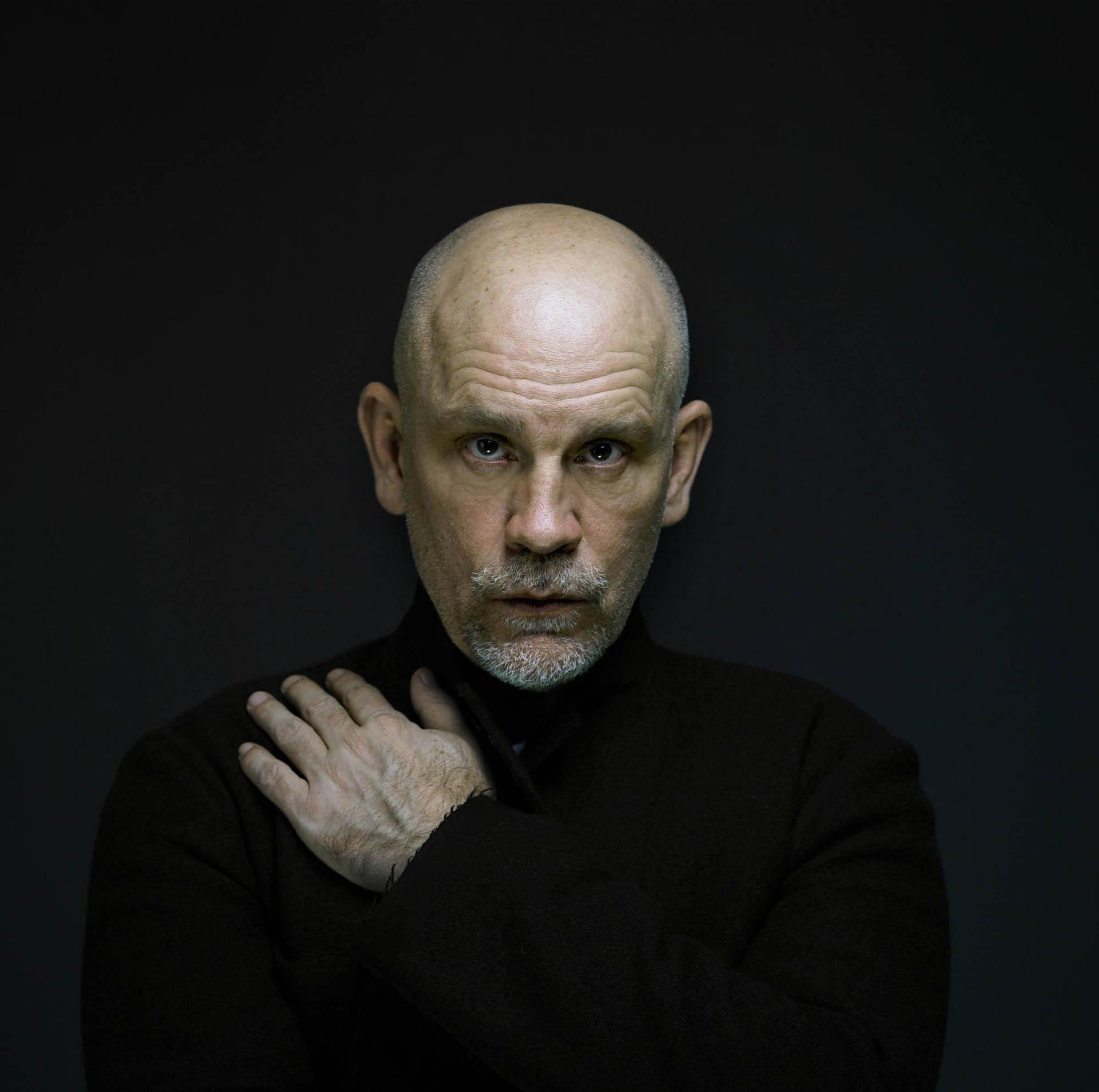 Caption: Prestigious Academy Awards Nominee, John Malkovich Background