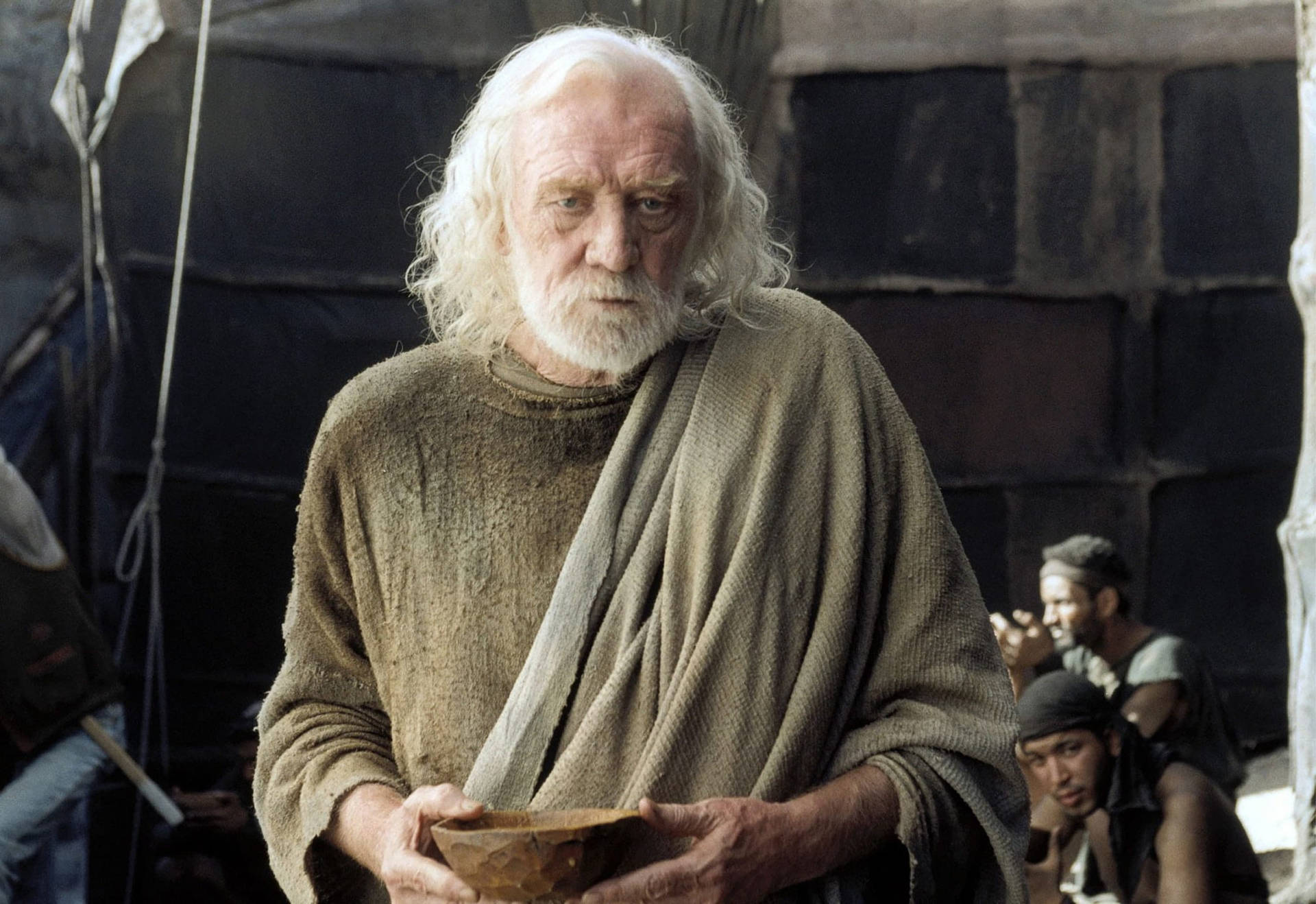 Caption: Prestigious Irish Actor Richard Harris As Apostle John Background