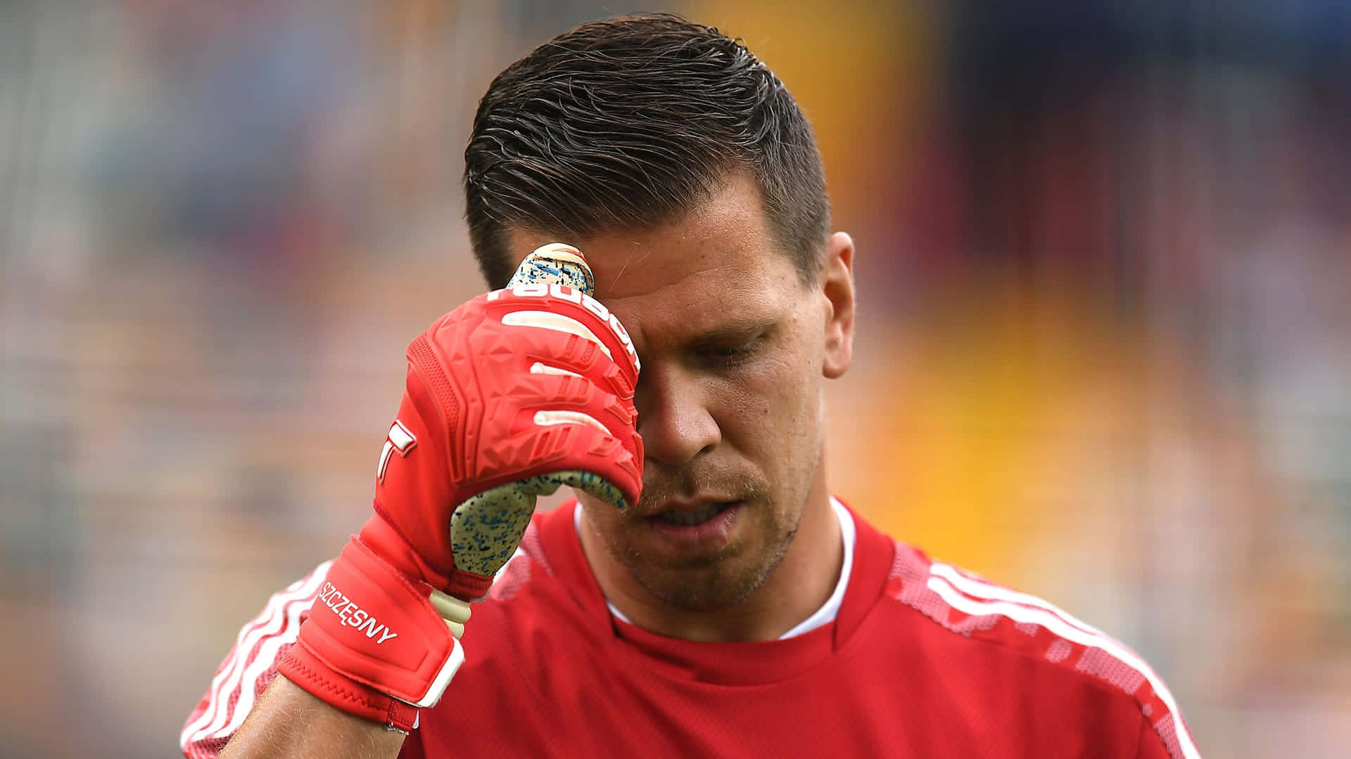 Caption: Professional Goal Keeper Wojciech Szczesny In Action.