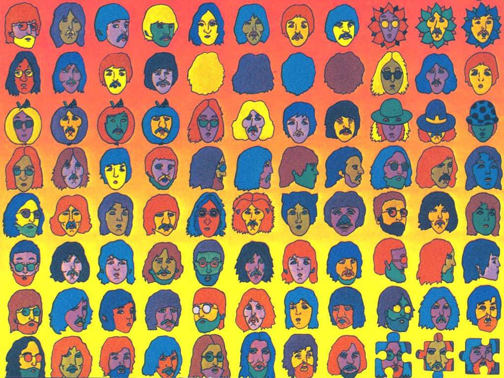 Caption: Relish The Retro Vibes With 70s Aesthetic Desktop Wallpaper Background
