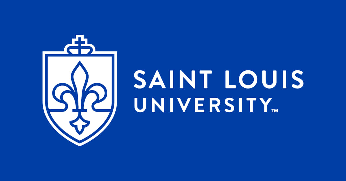 Caption: Saint Louis University Official Logo Background