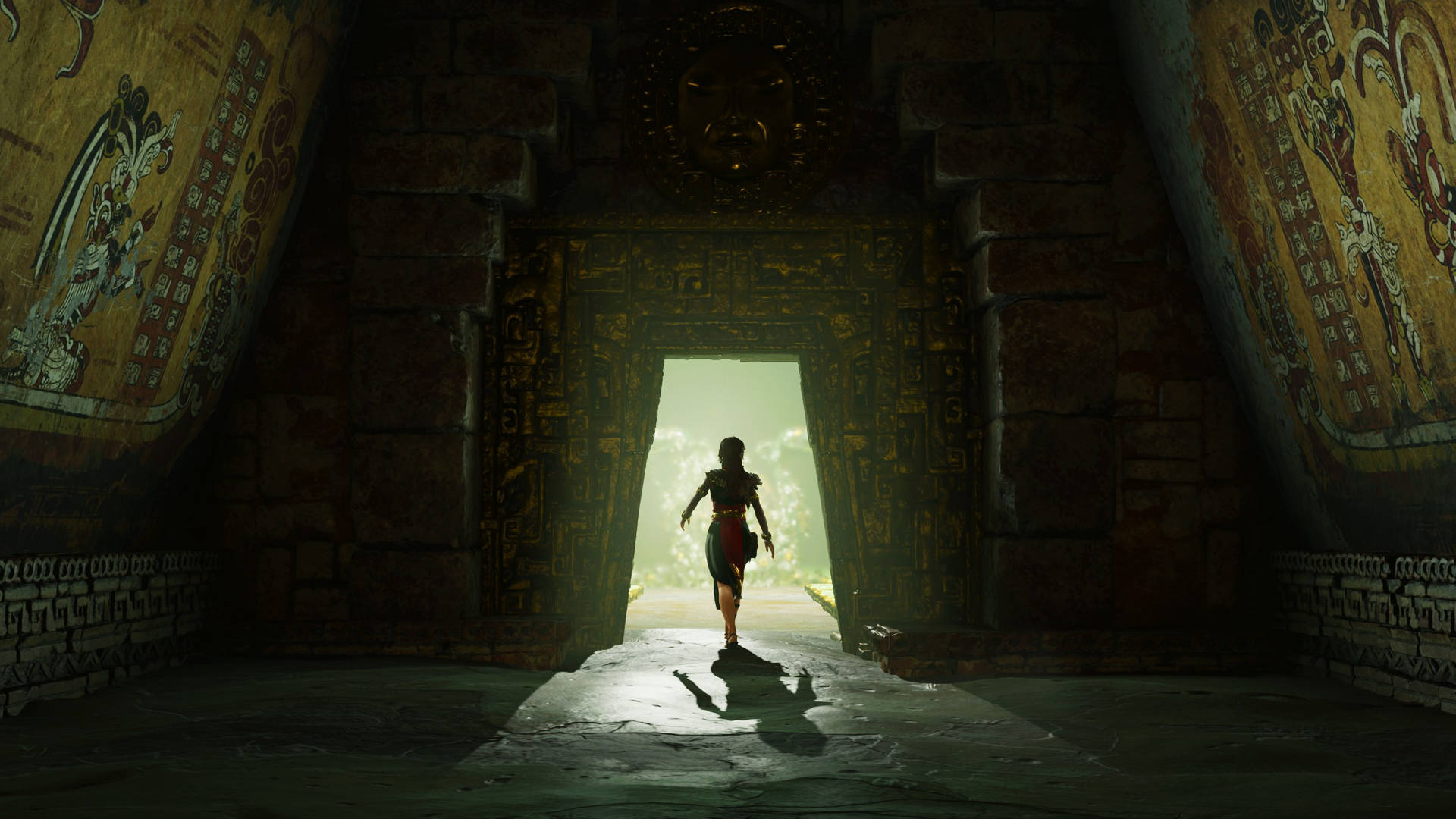 Caption: Shadow Of The Tomb Raider - Enigmatic Temple Entrance