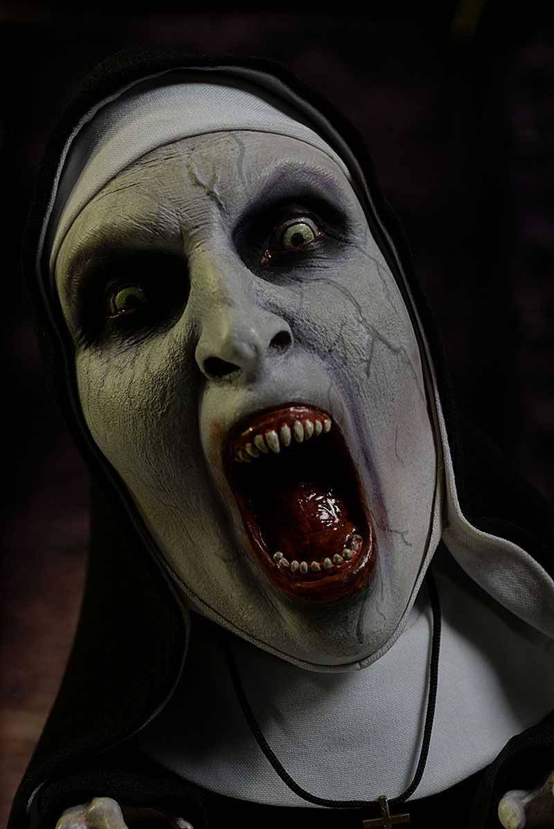 Caption: Sinister Specter - Valak The Monstrous Nun Background