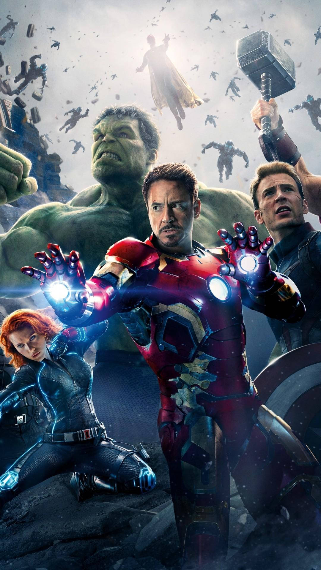 Caption: Striking Avengers Iron Man Display For Iphone X