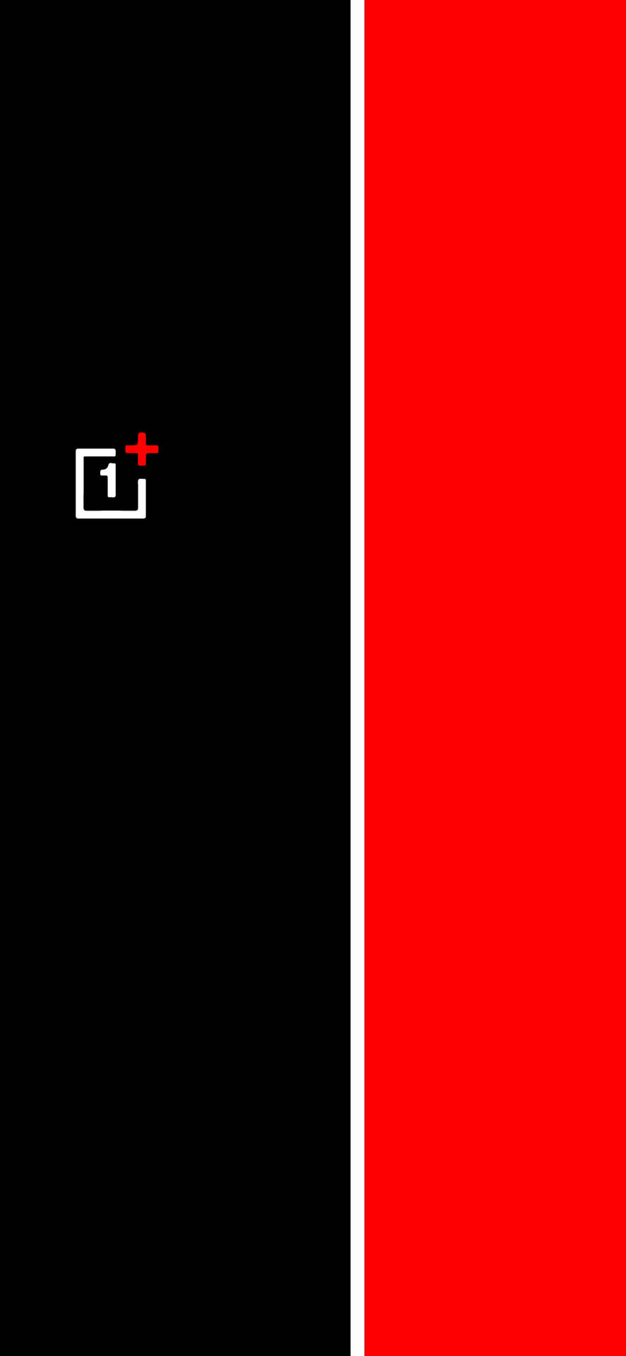 Caption: Stunning Oneplus Nord Logo In Black And Red