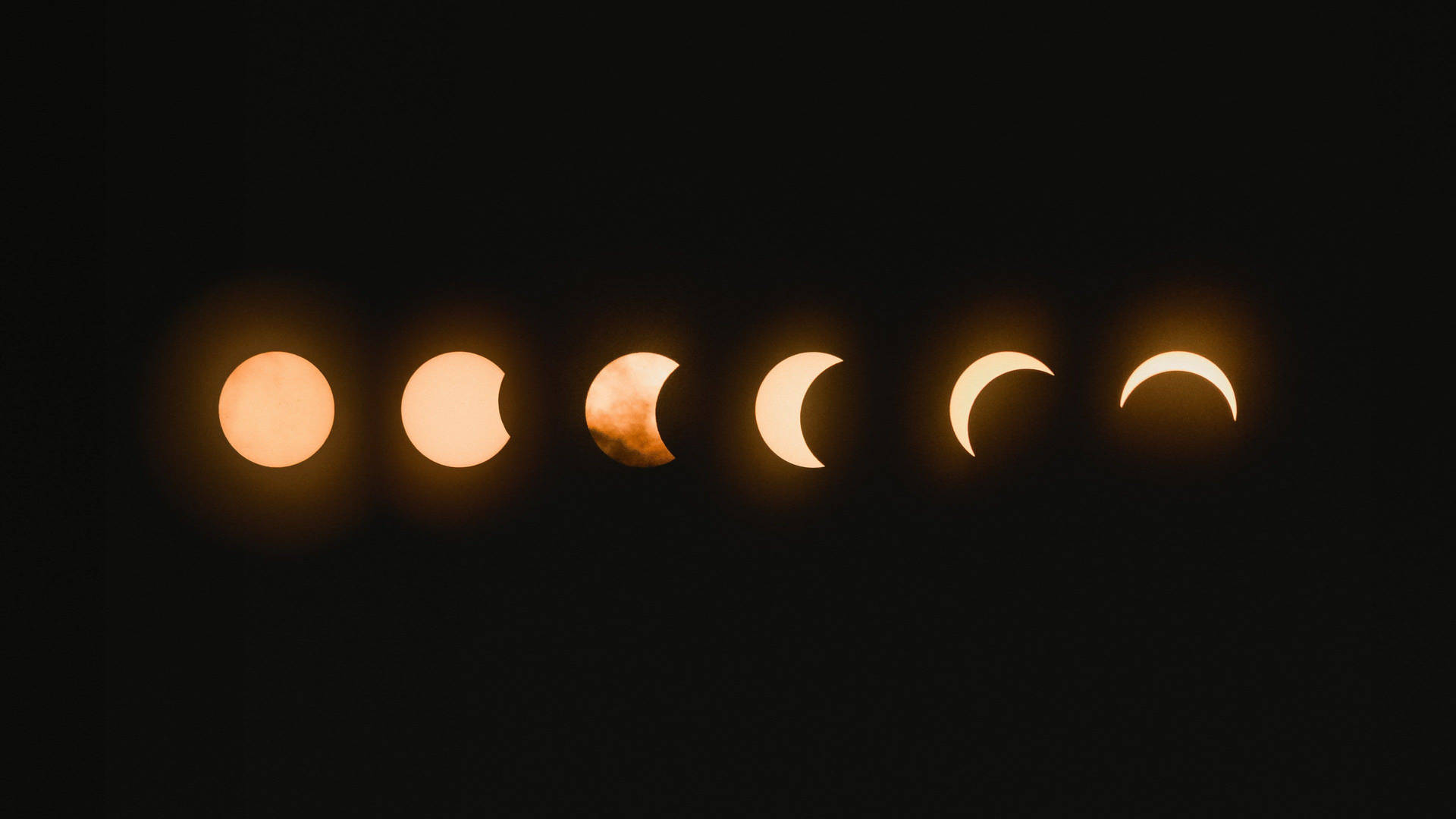 Caption: Stunning Phases Of The Moon Background