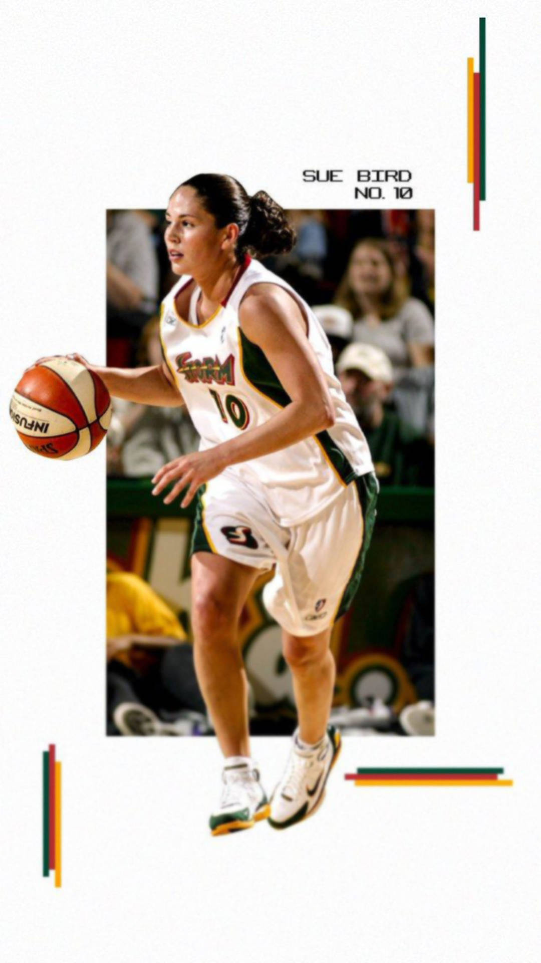 Caption: Sue Bird In Action On The Basketball Court