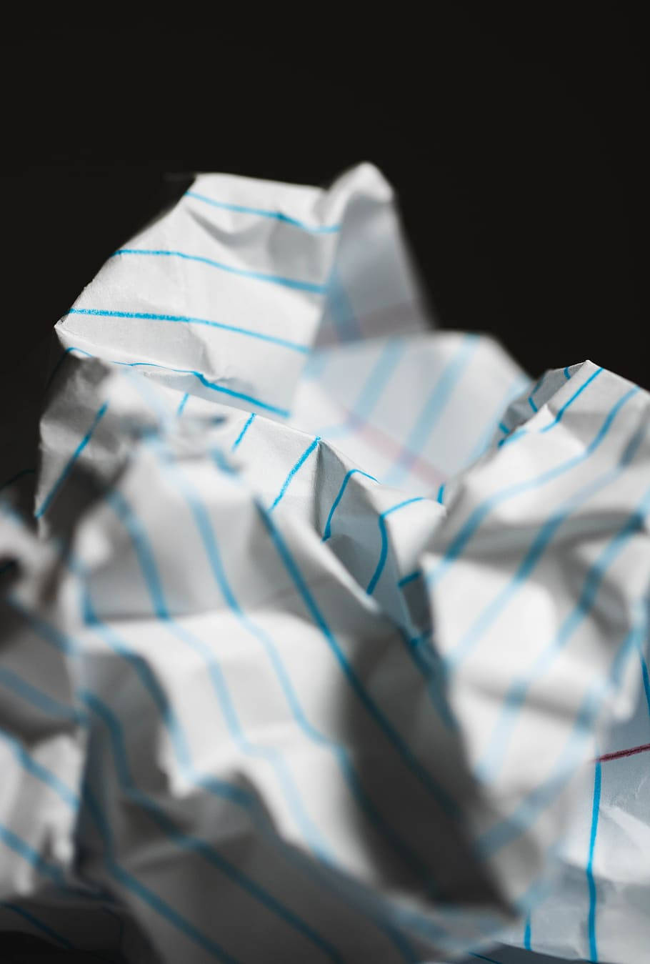 Caption: The Art Of Simplicity: Crumpled Paper Layout Background