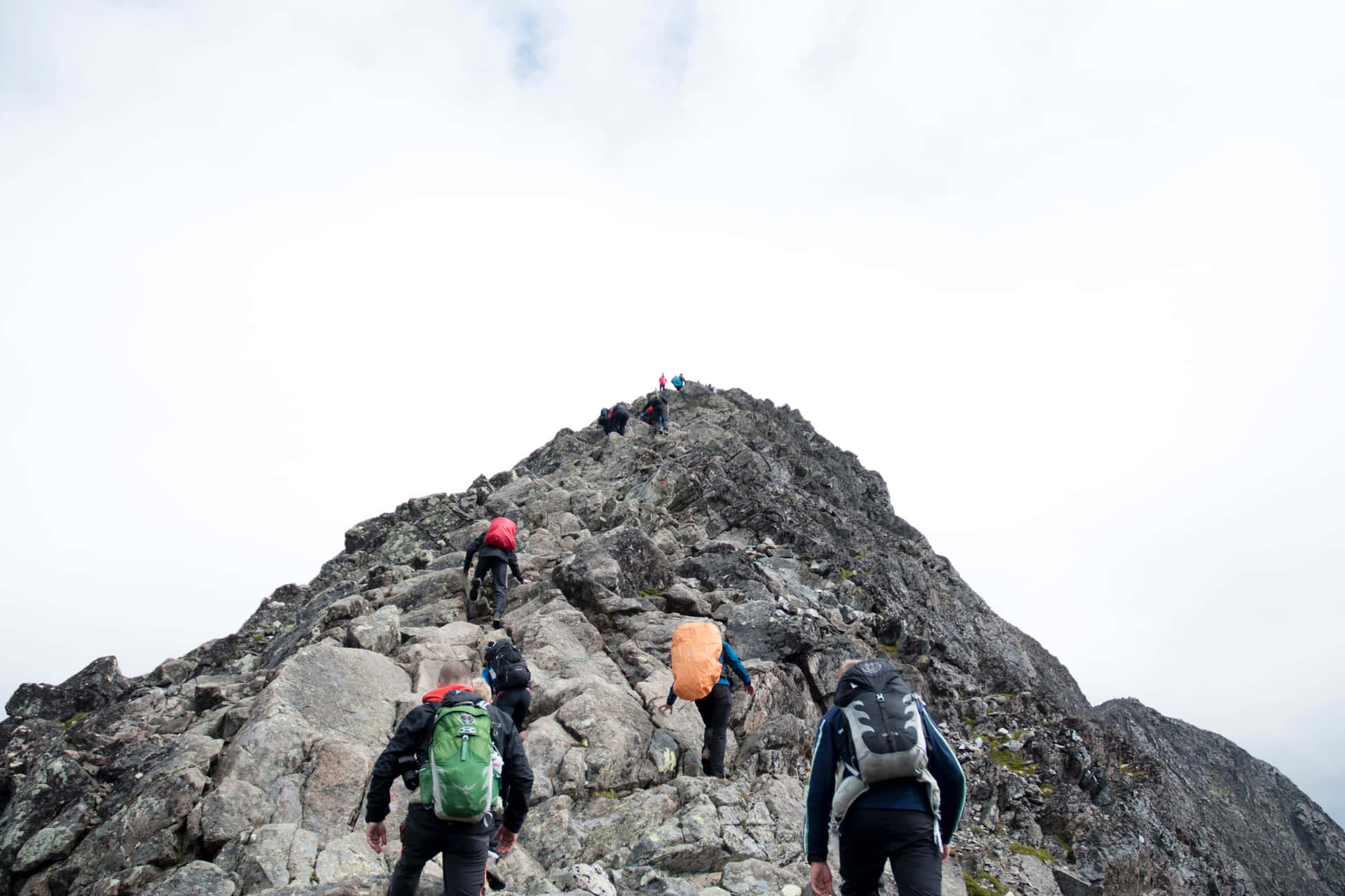 Caption: The Challenging Journey Ahead Background
