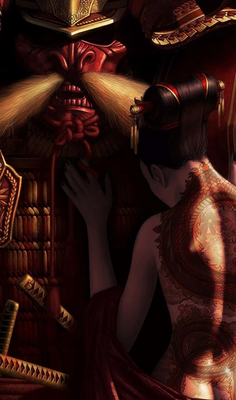Caption: The Last Shogun Warrior Background