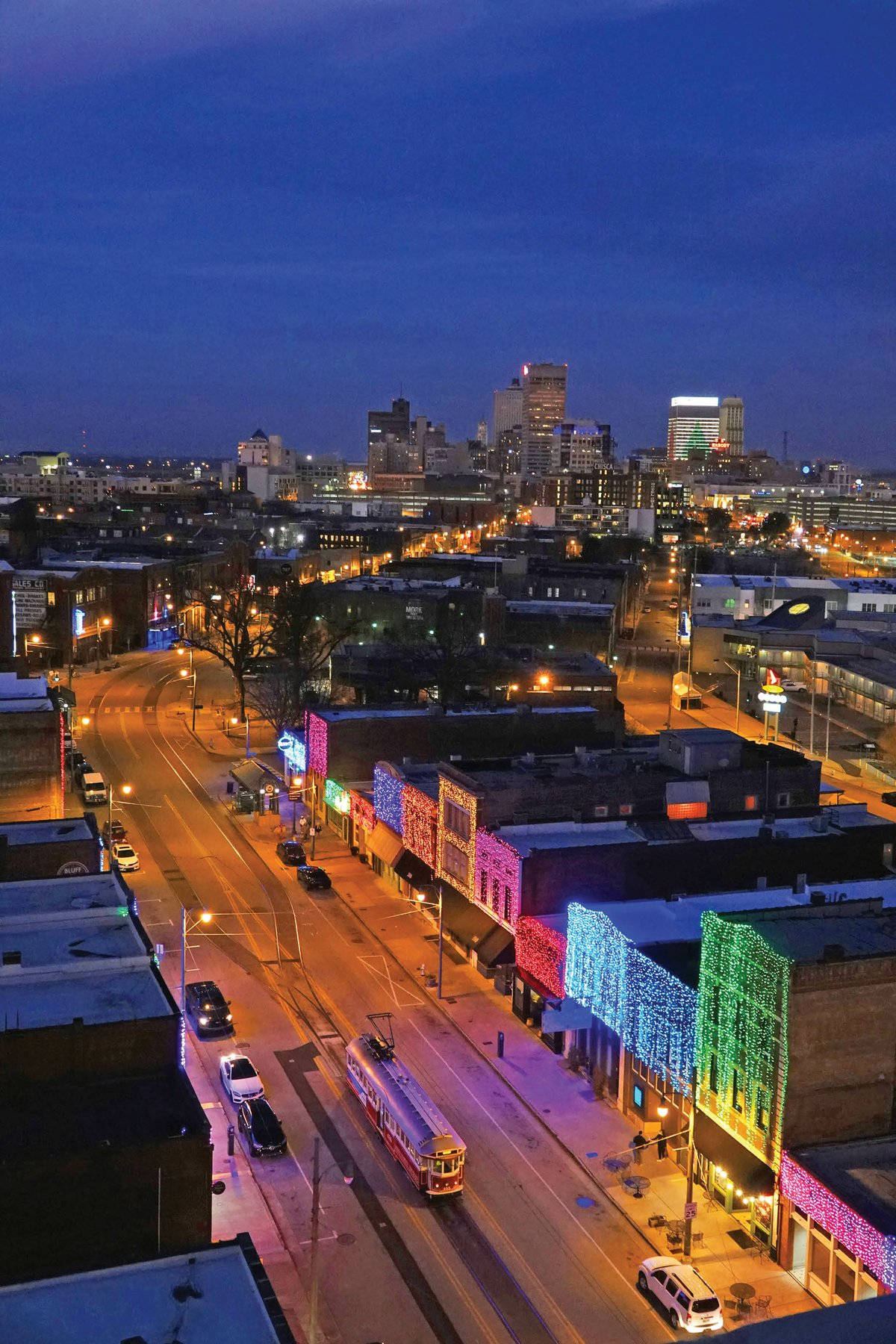 Caption: The Magnificent Skyline Of Memphis, Tennessee