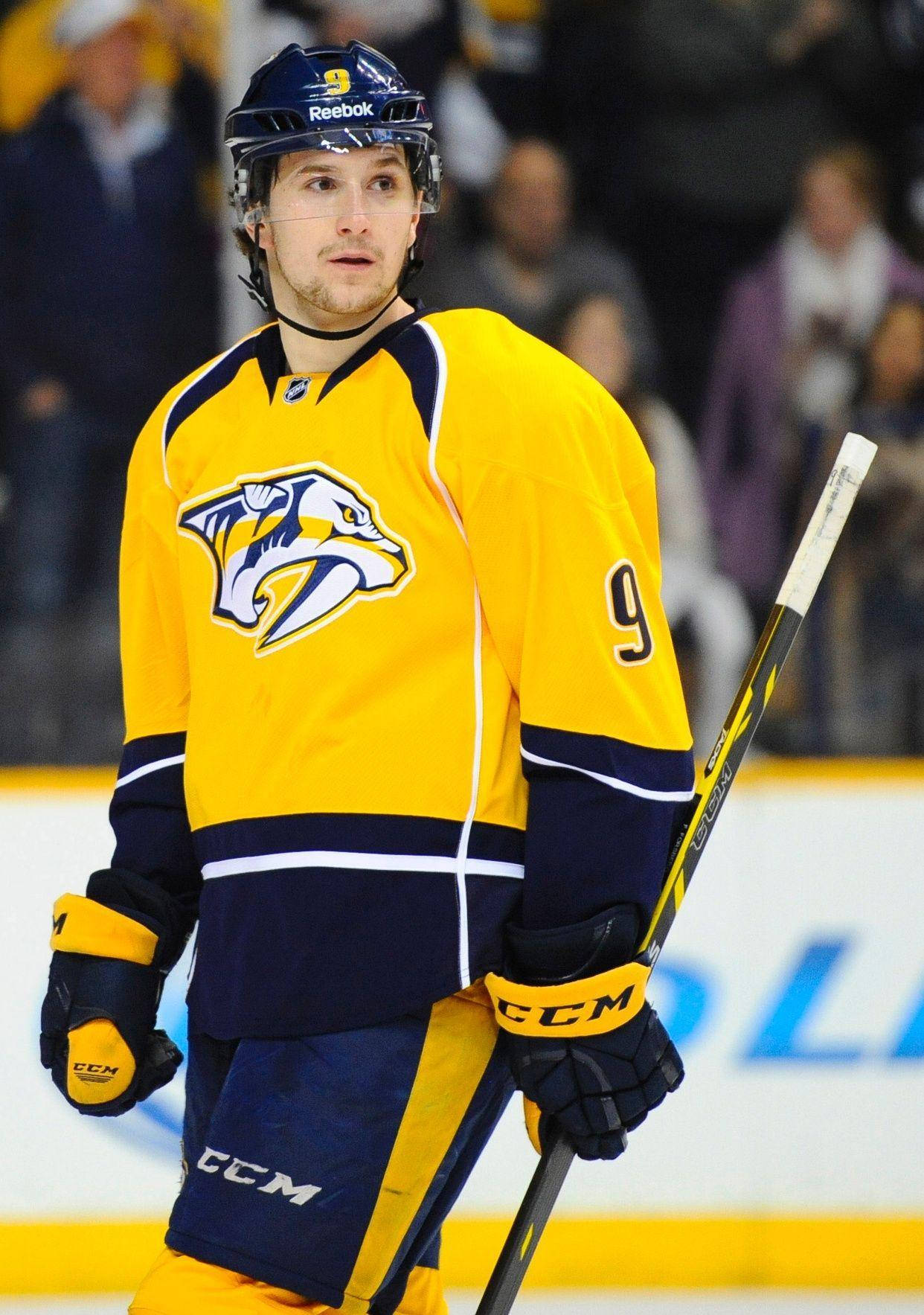 Caption: The Predators' Ace, Filip Forsberg In Action