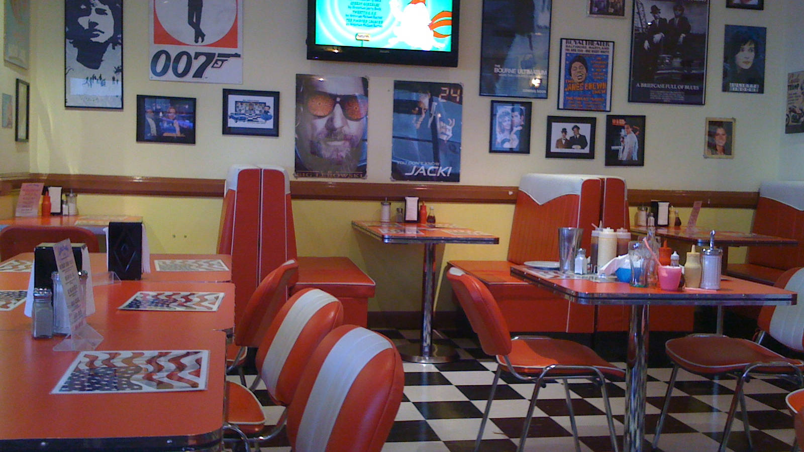 Caption: Timeless Charm Of A Classic 50's American Diner