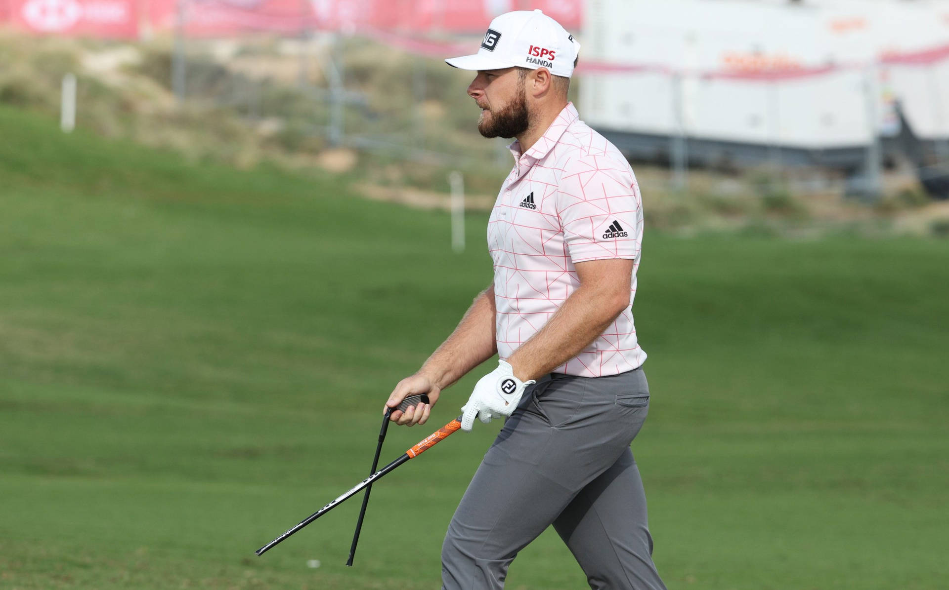 Caption: Tyrrell Hatton In Action Background