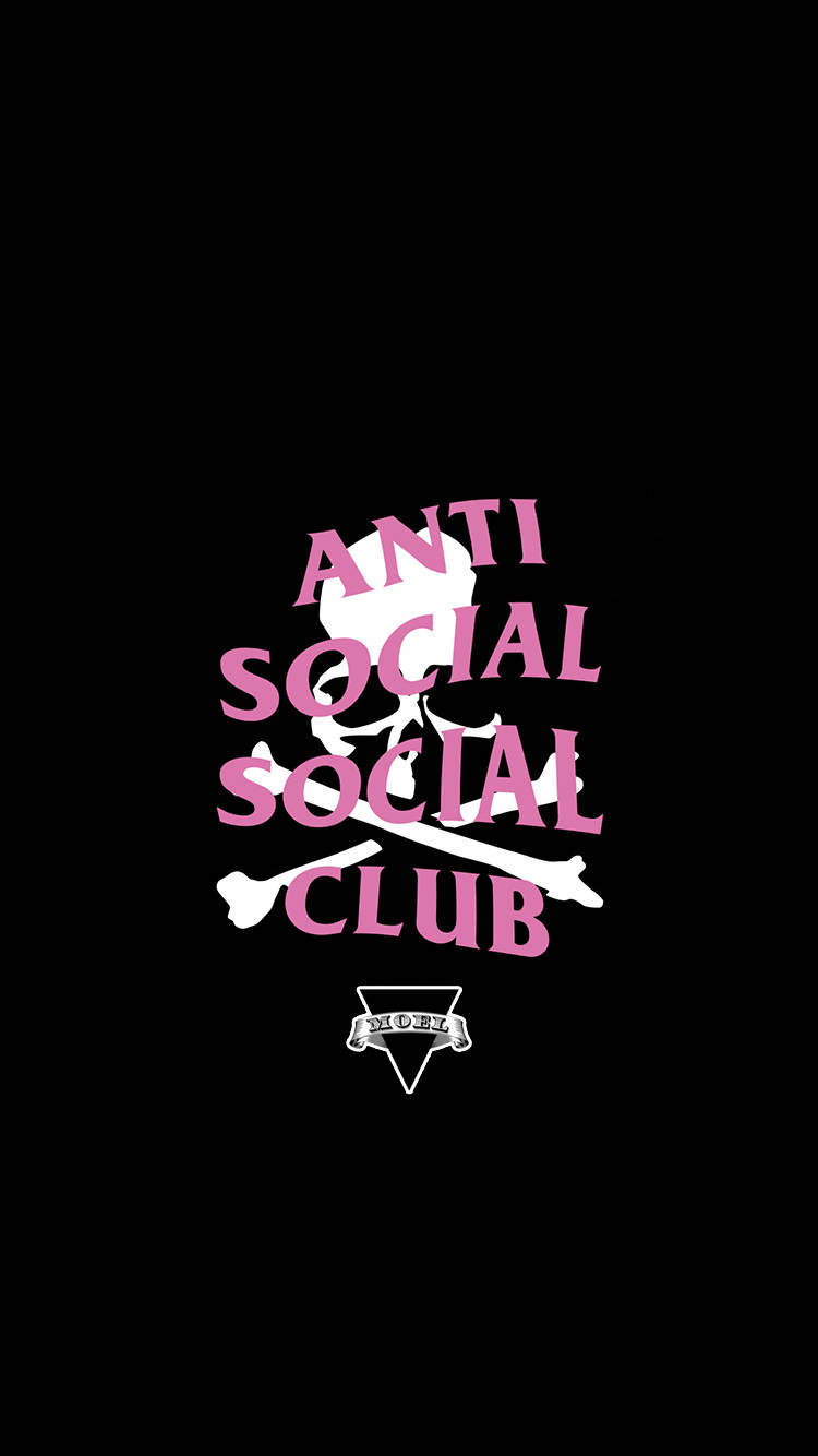 Caption: Unearth The Streetwear Edge With Anti Social Social Club Skull And Bones