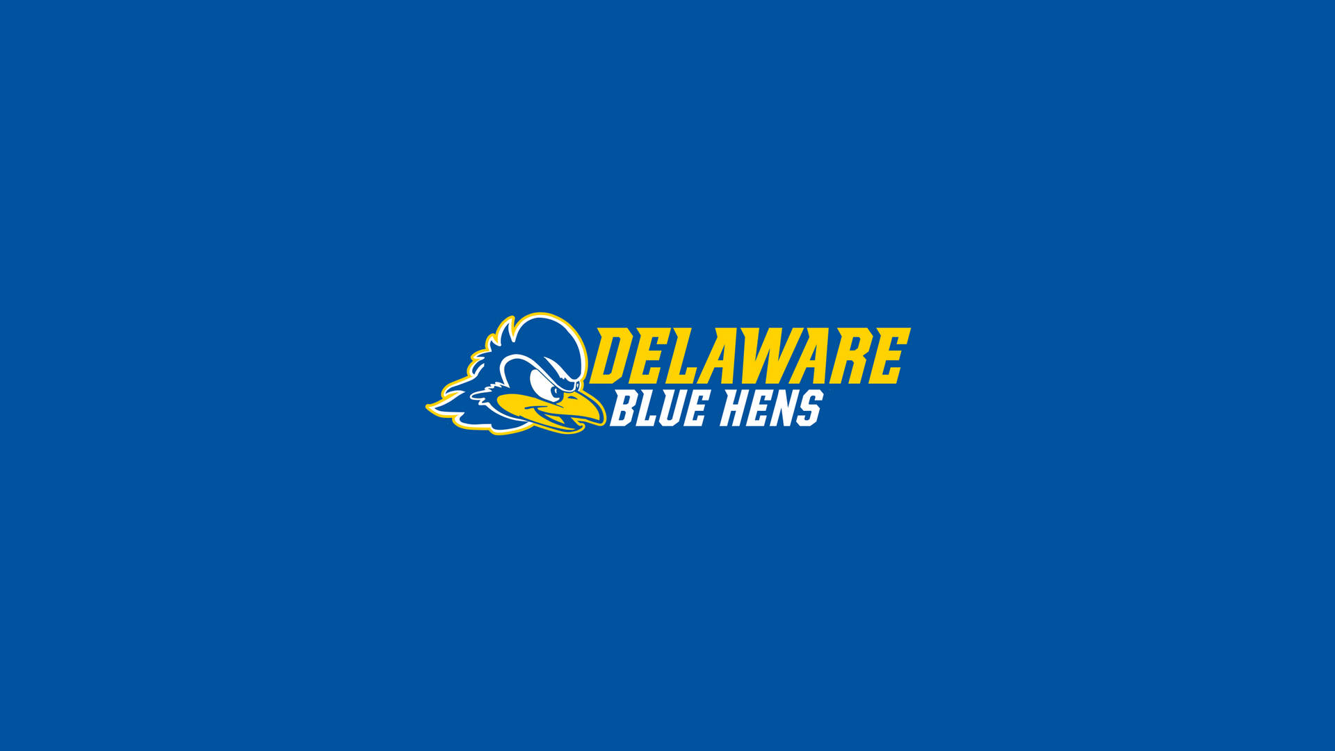 Caption: University Of Delaware Blue Hens Logo Background