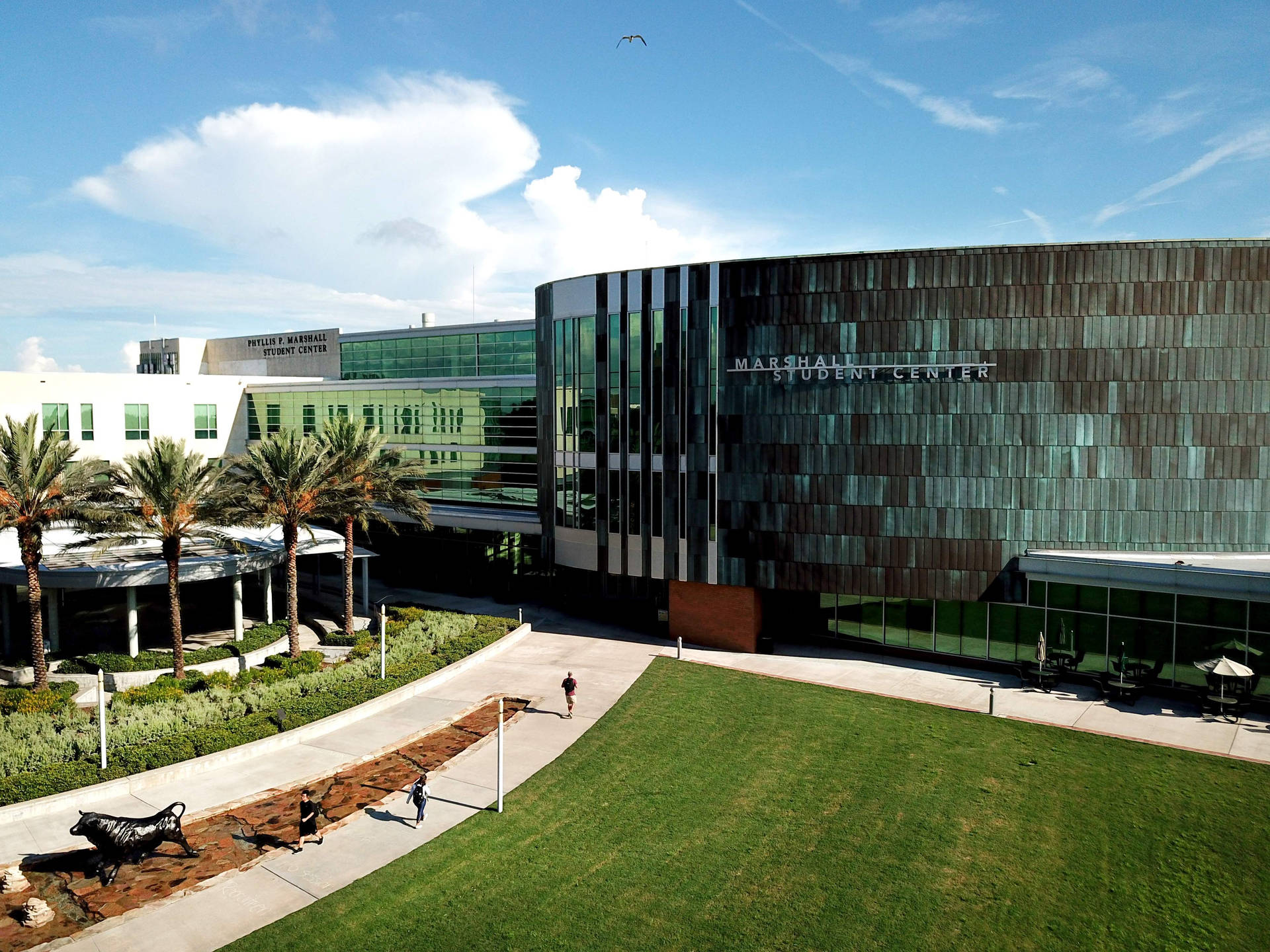 Caption: University Of South Florida's Landmark - Marshall Student Center