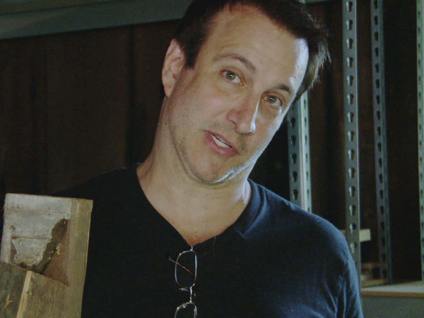 Caption: Versatile Actor Bronson Pinchot In A Captivating Pose Background