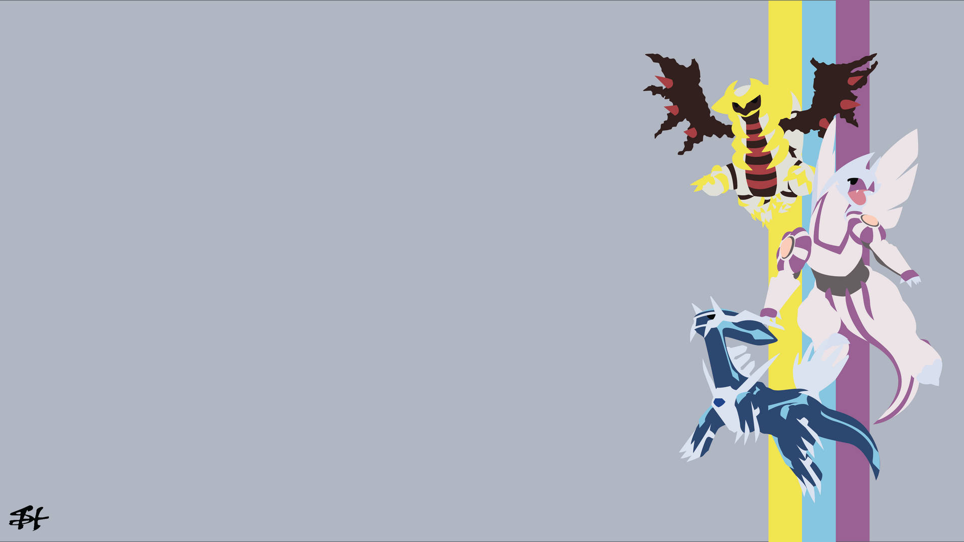 Caption: Vibrant 4k Pokemon Scene Background