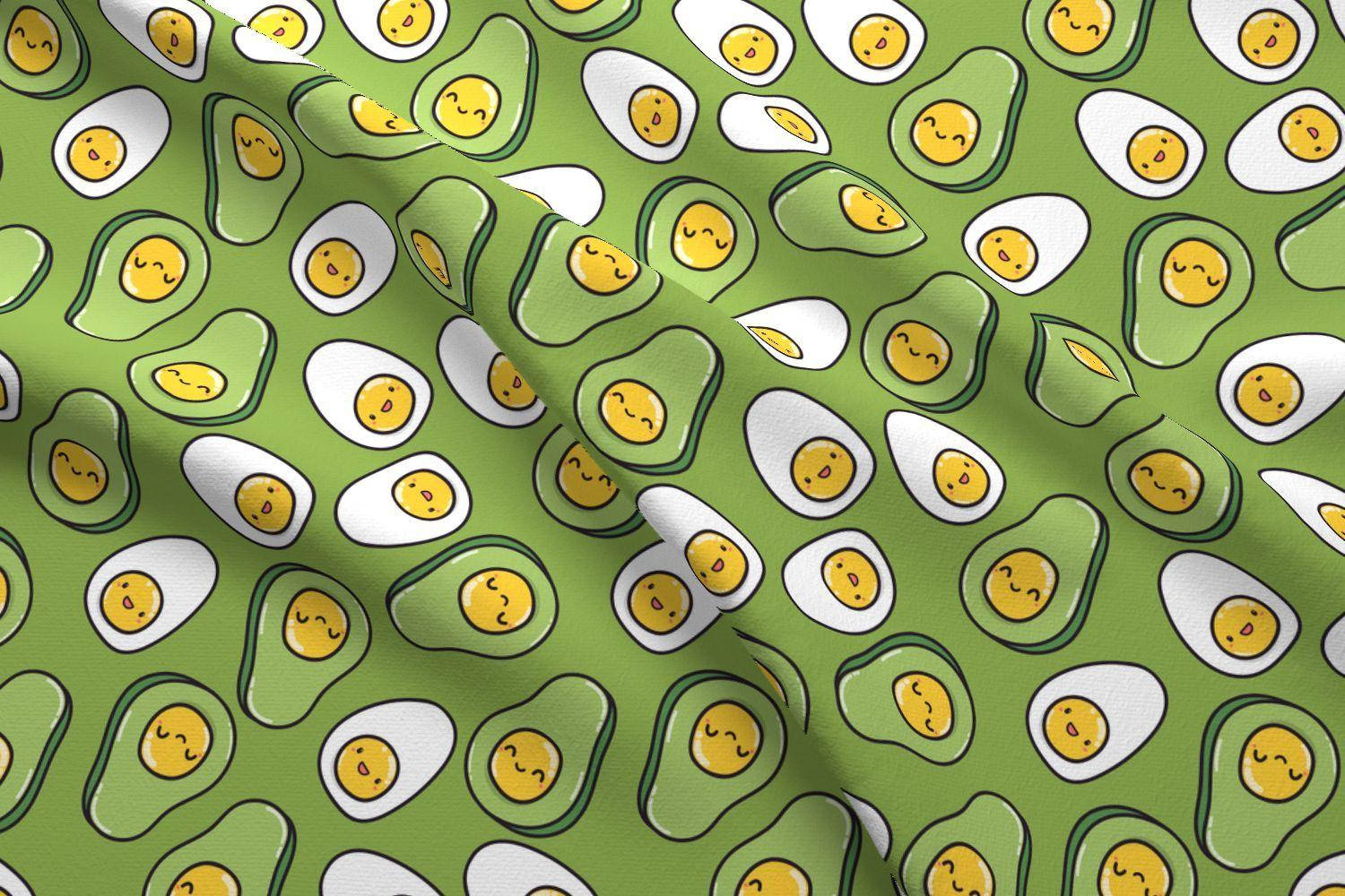 Caption: Vibrant Avocado Fruit Patterns Design