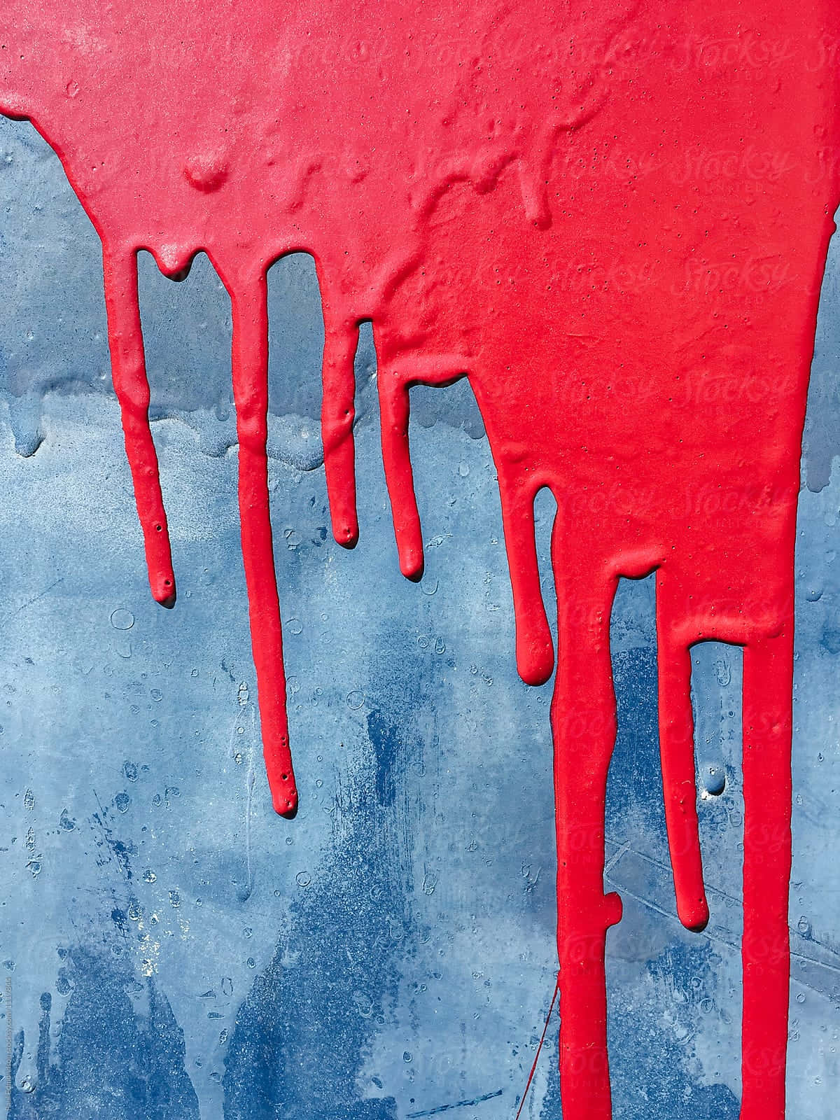 Caption: Vibrant Beauty Of Dripping Paint