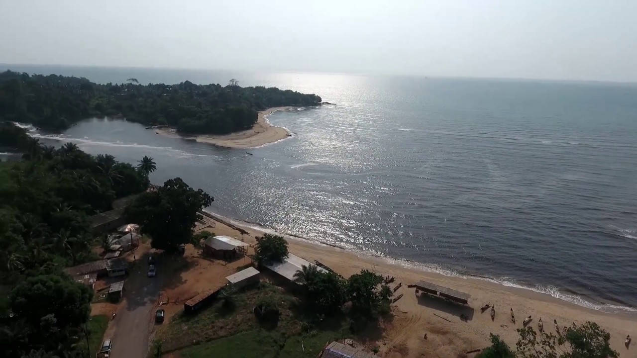 Caption: Vibrant Sunset Over Cameroon's Landscape