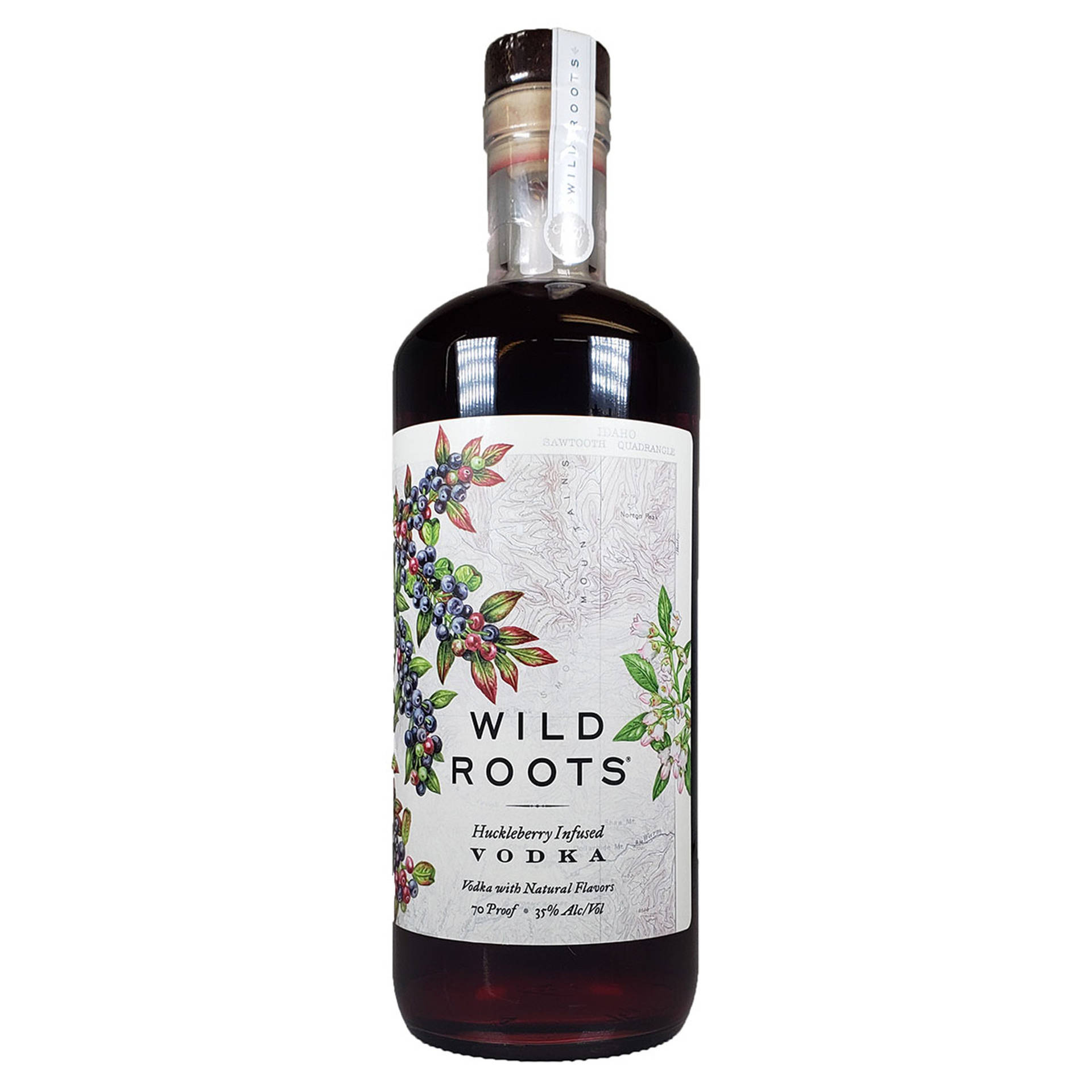 Caption: Wild Roots Huckleberry Vodka: Taste The Wilderness