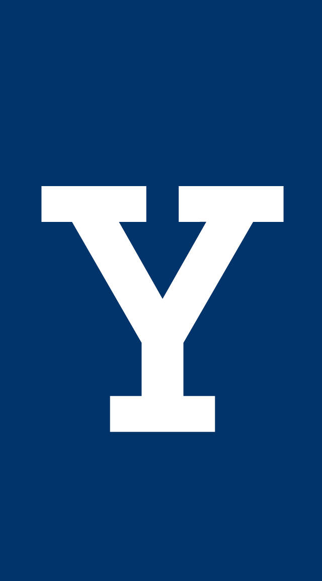 Caption: Yale University's Emblematic Y Logo Background