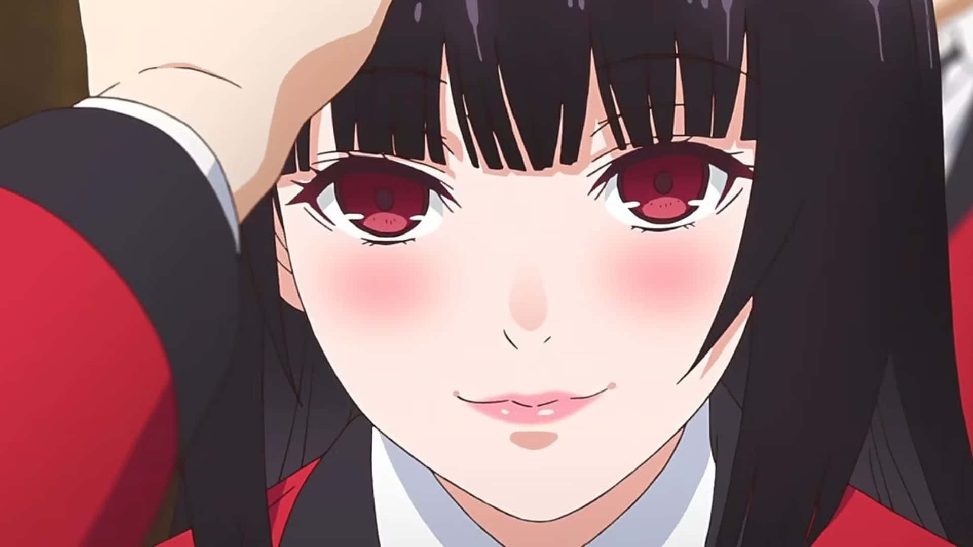 Caption: Yumeko Jabami - The Gambling Queen Of Hyakkaou Private Academy Background