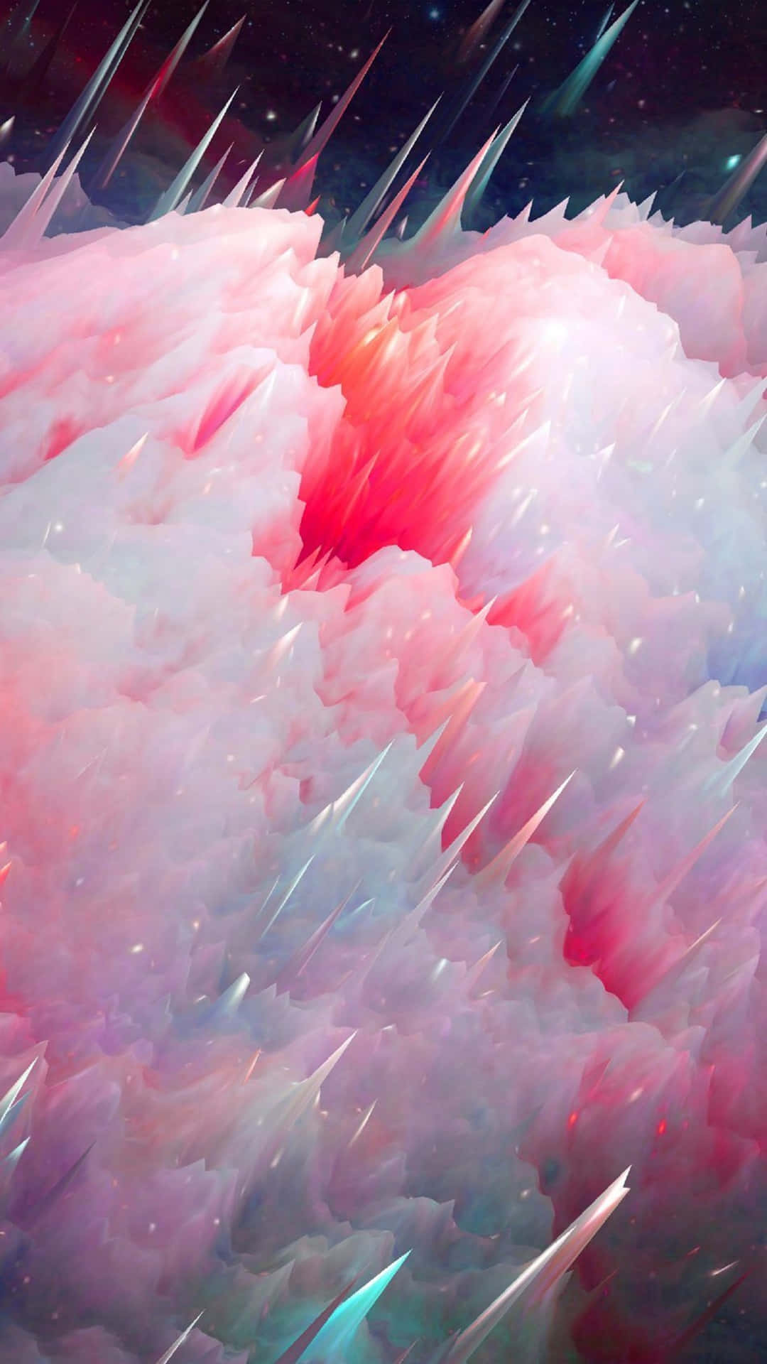 Captivating 4k Colorful Pastel Cloud Abstract Wallpaper