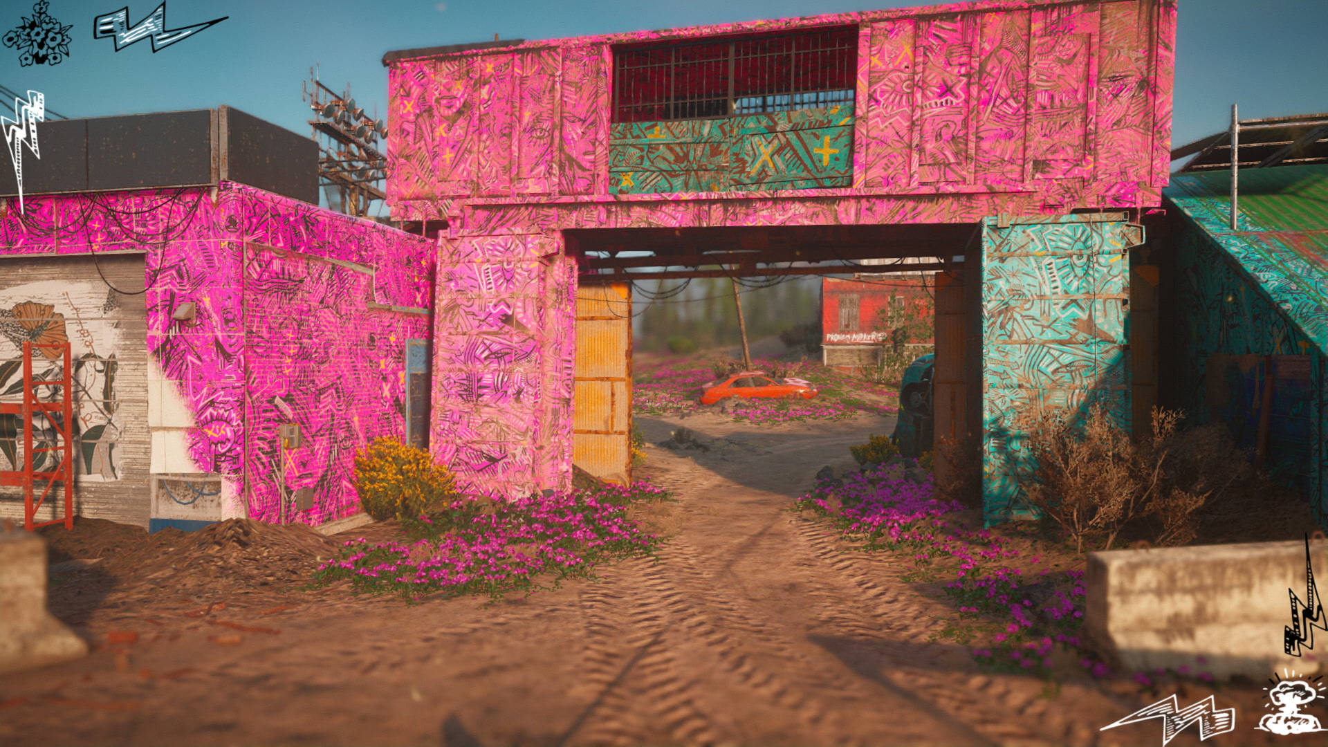 Captivating Action In The Post-apocalyptic World Of Far Cry New Dawn Background