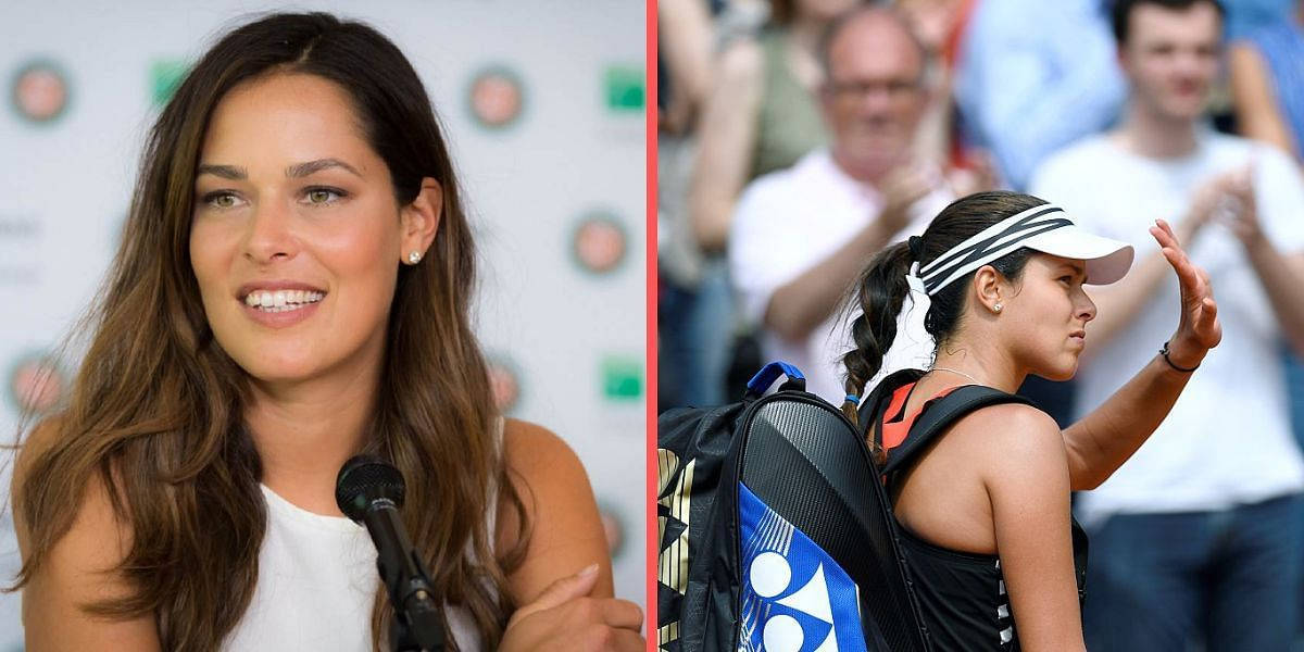 Captivating Ana Ivanovic: Graceful Off-court Fashion Background