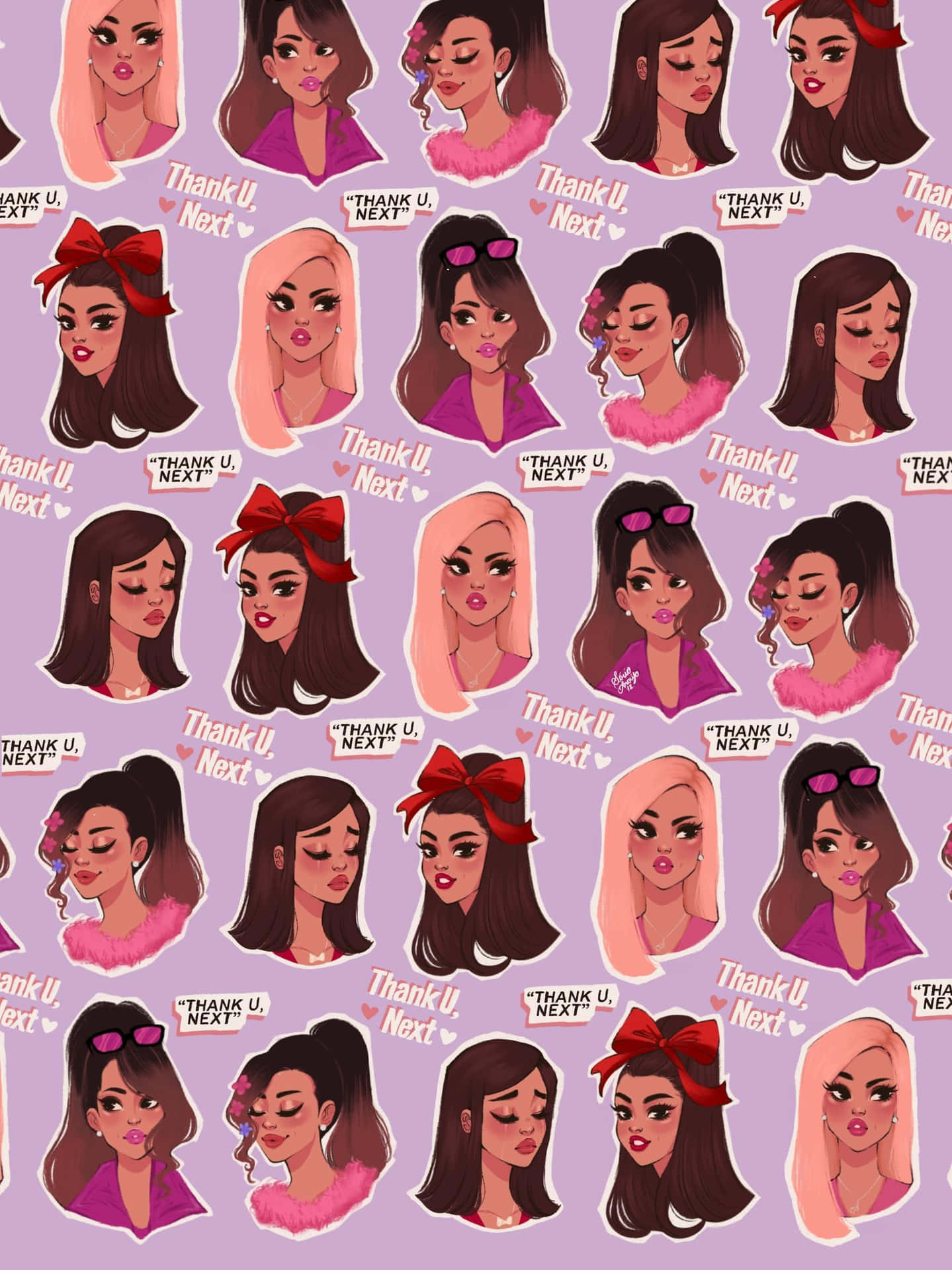 Captivating Ariana Grande Aesthetics Background