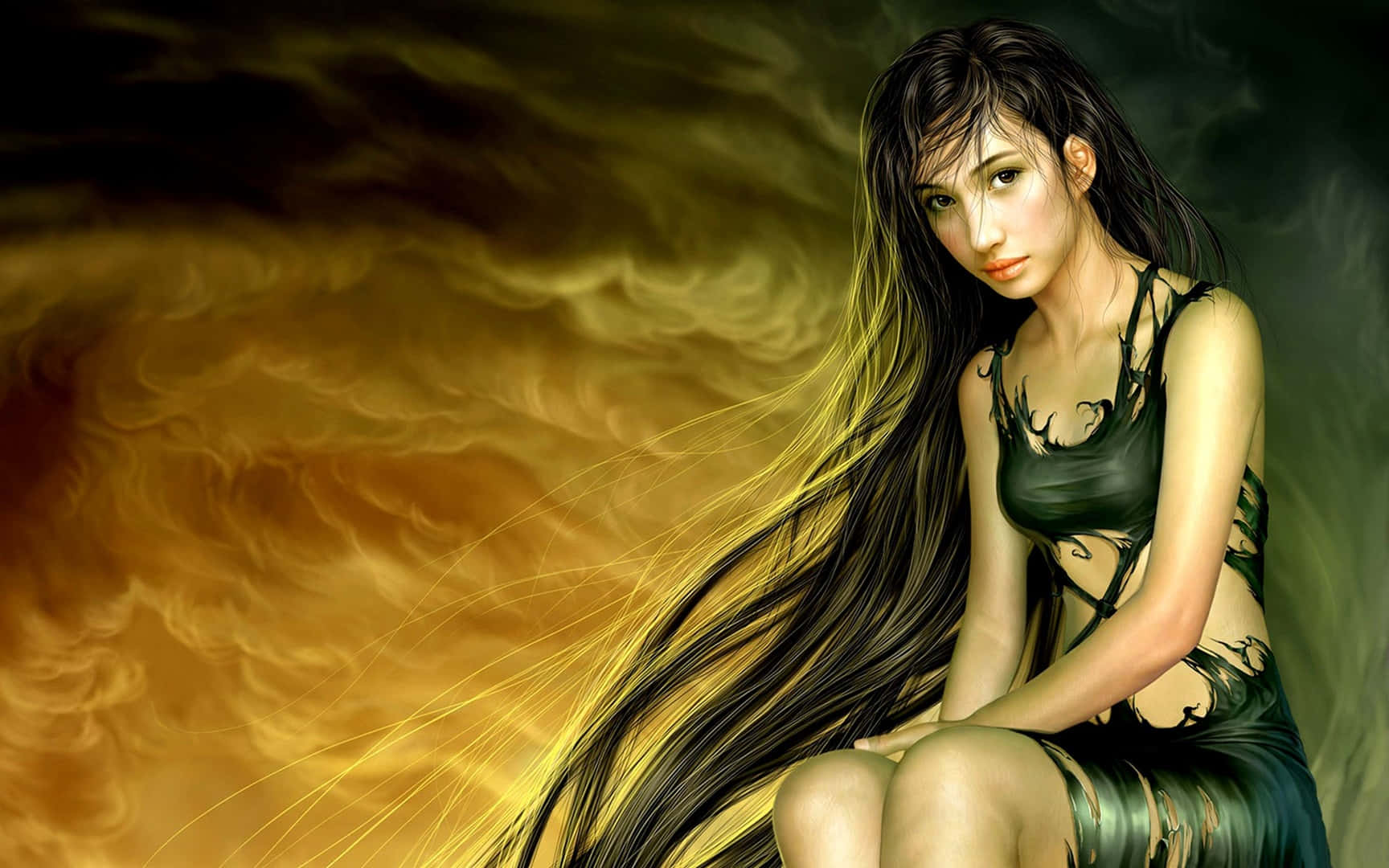 Captivating Beauty: High Definition Woman Image Background