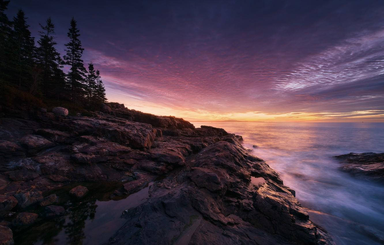 Captivating Beauty Of Acadia National Park Background