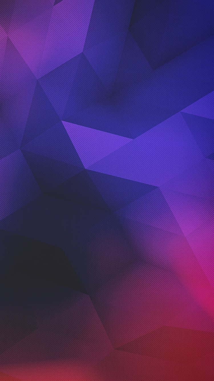 Captivating Blue Abstract Artwork For Iphone Background