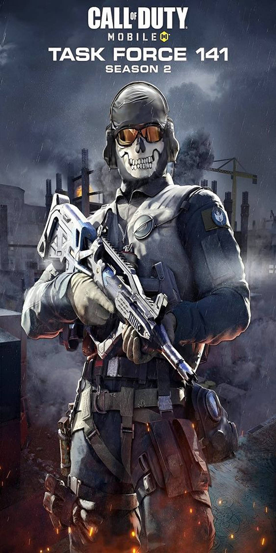 Captivating Call Of Duty Soldier Image On Mobile Background