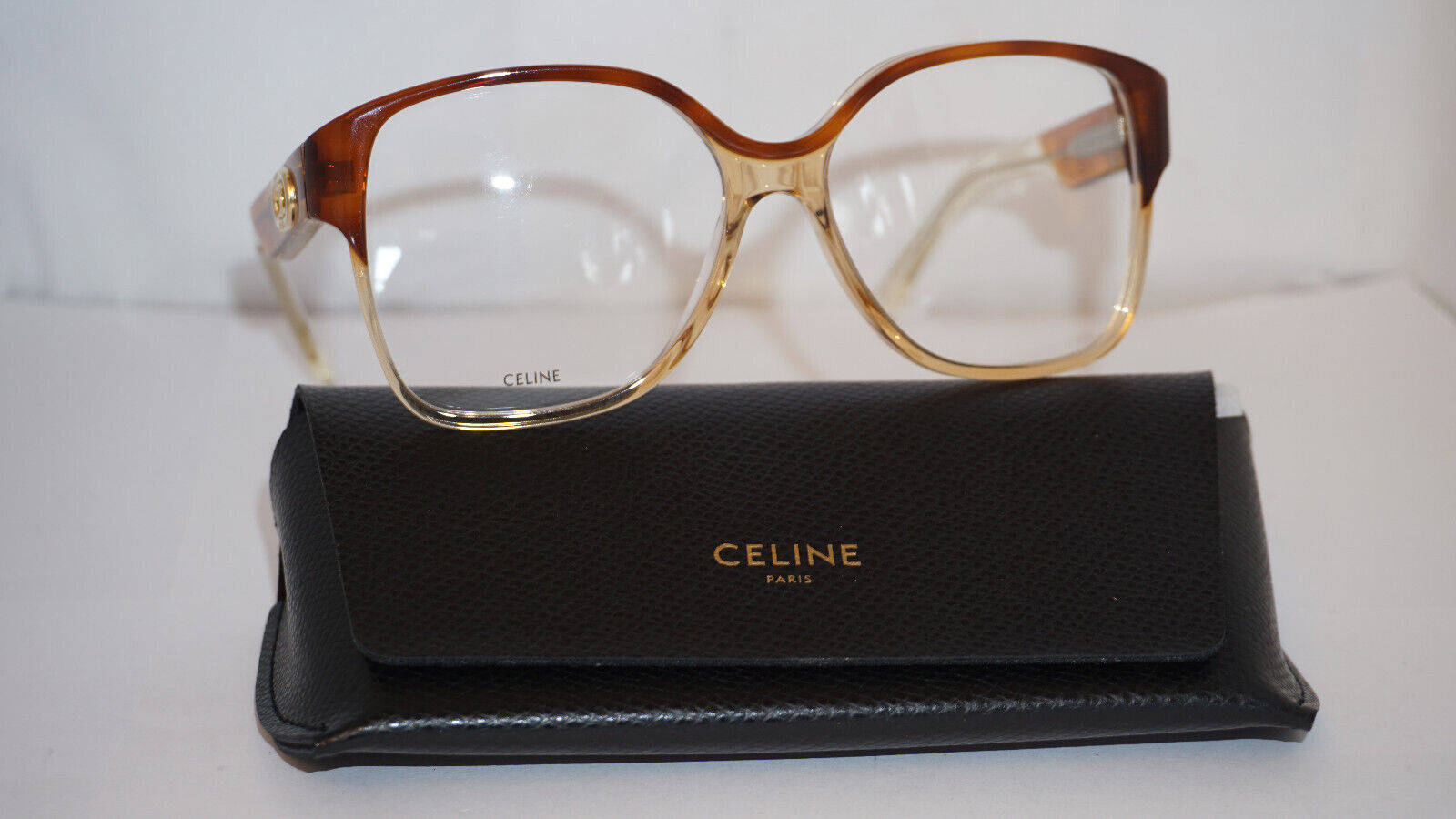 Captivating Celine Eyewear With Luxurious Case Background