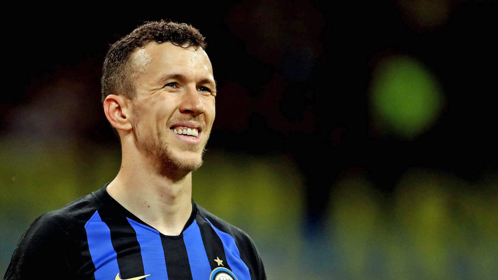 Captivating Close-up Shot Of Ivan Perisic Background