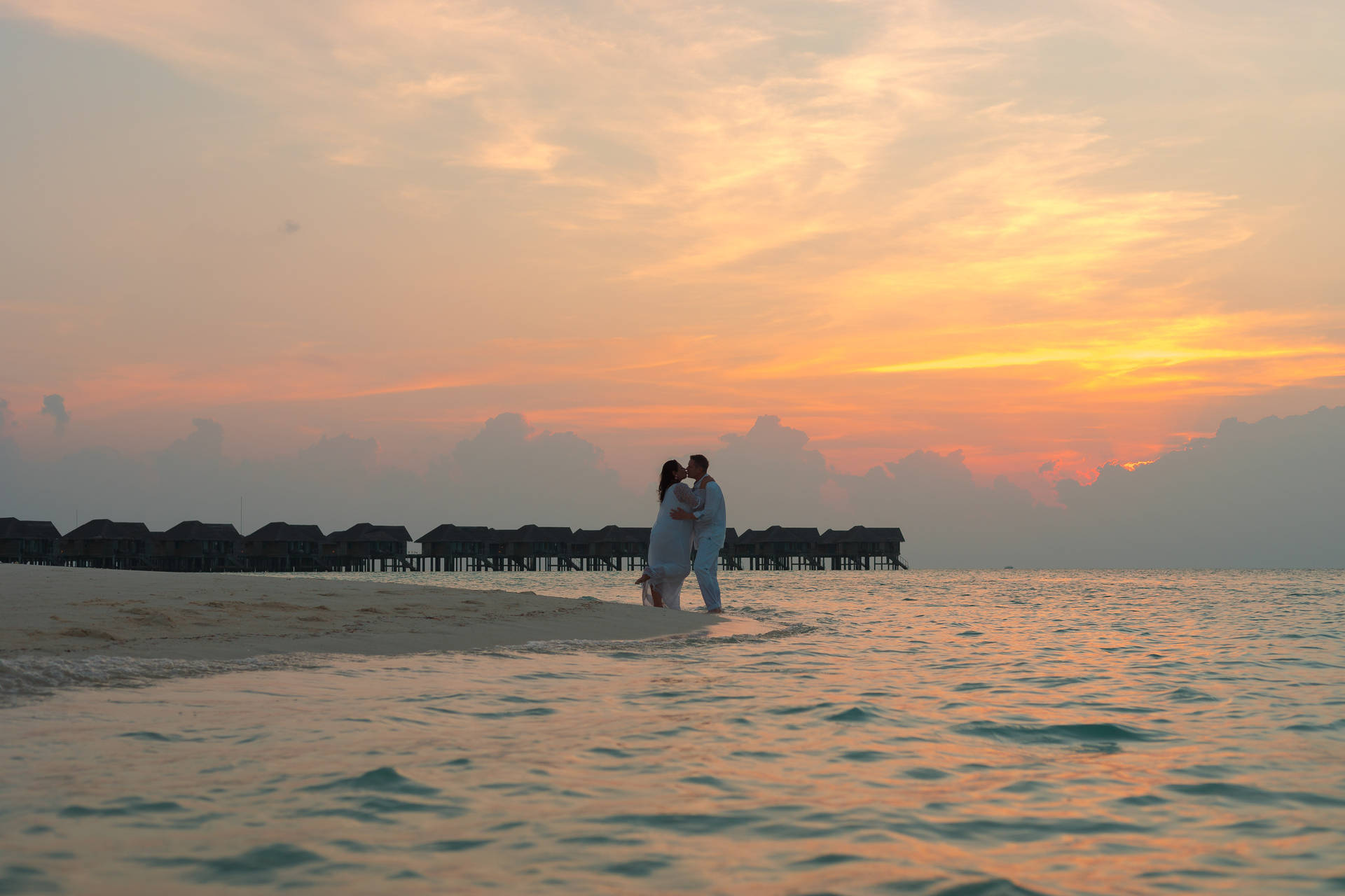 Captivating Couple Photoshoot In St. Lucia Background