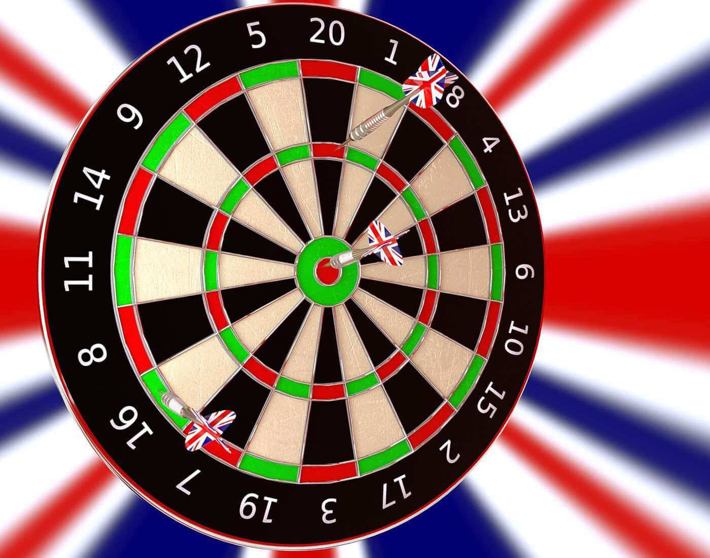 Captivating Dartboard From The Heart Of United Kingdom Background