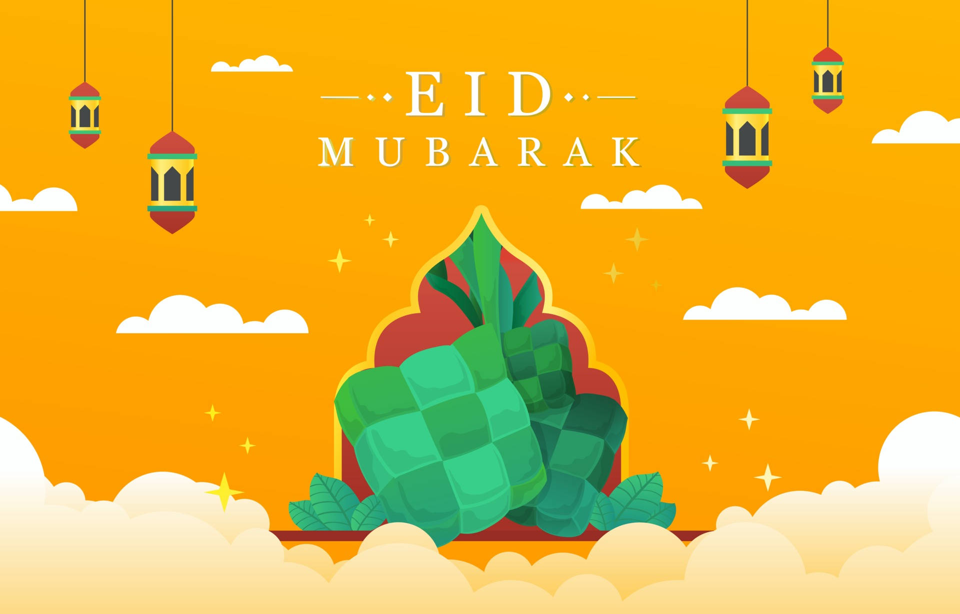 Captivating Eid Al-fitr Celebration Background