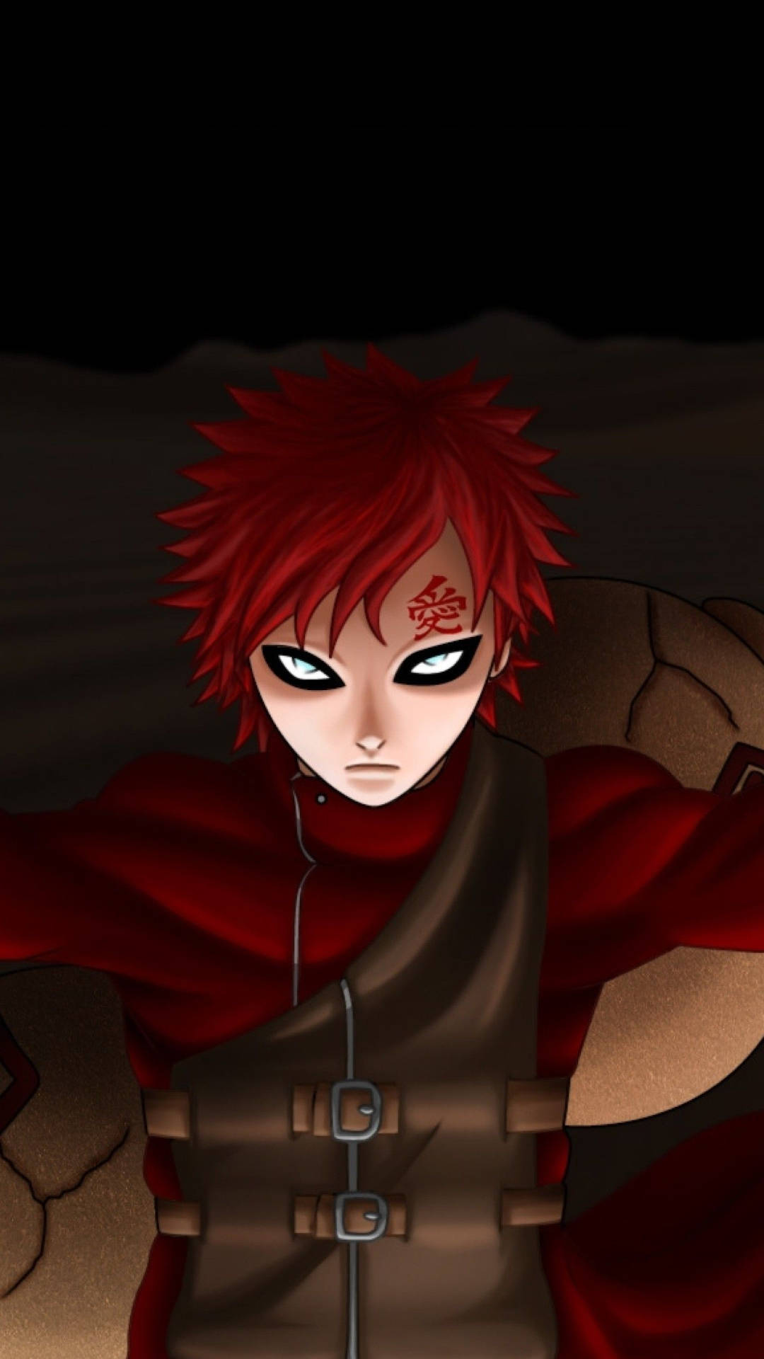 Captivating Gaara Iphone Wallpaper Background