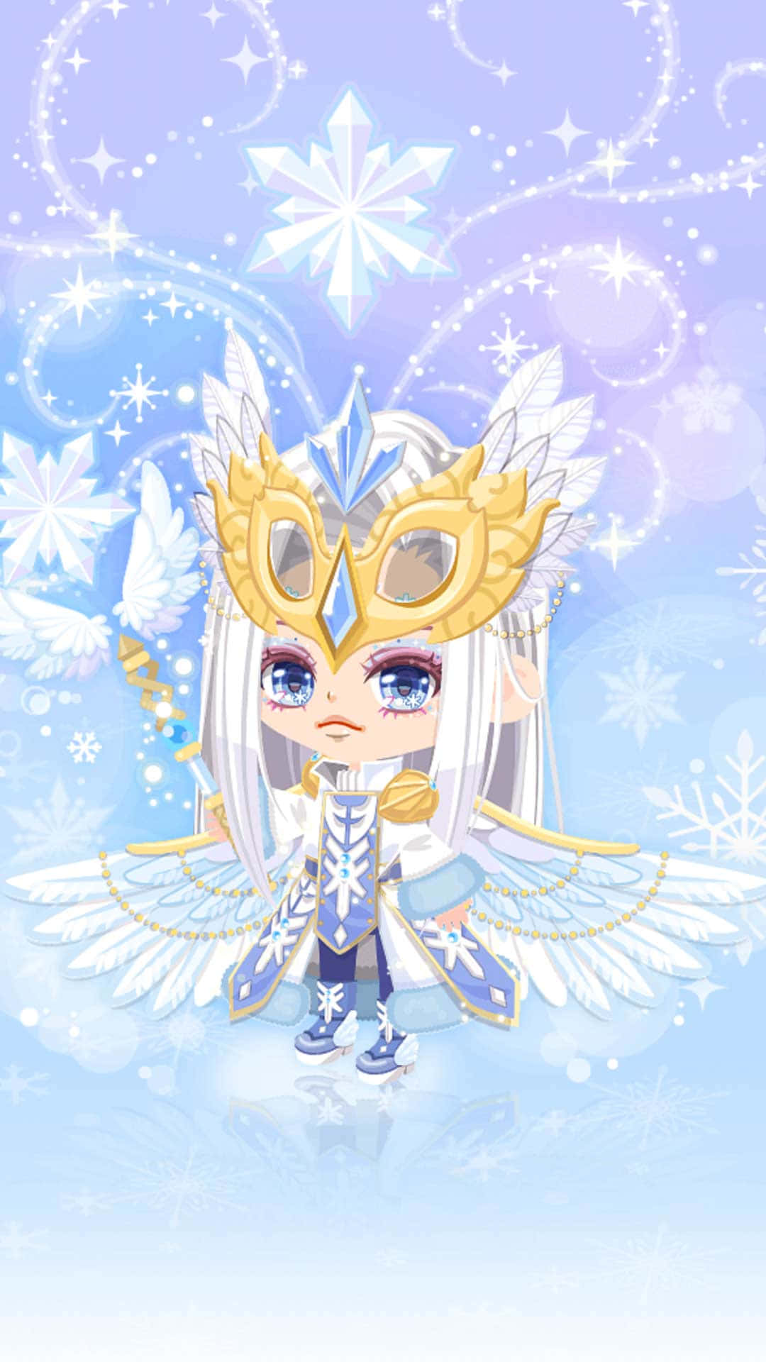 Captivating Gacha Girl In A Magical World Background