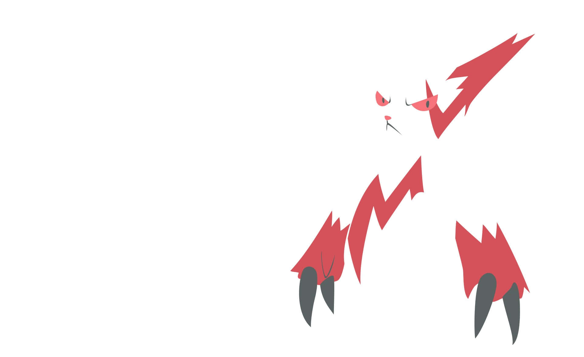 Captivating Glimpse Of The Rare Pokemon Zangoose Background