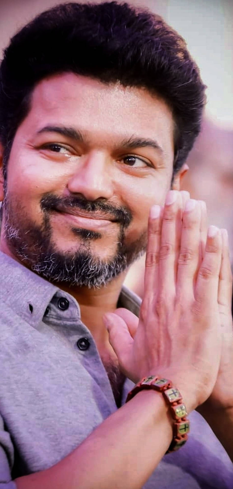 Captivating Hd Image Of Joseph Vijay, Renowned Tamil Actor