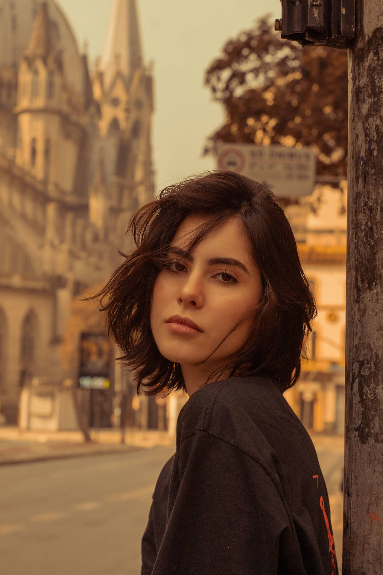 Captivating Headshot Of Short-haired Girl